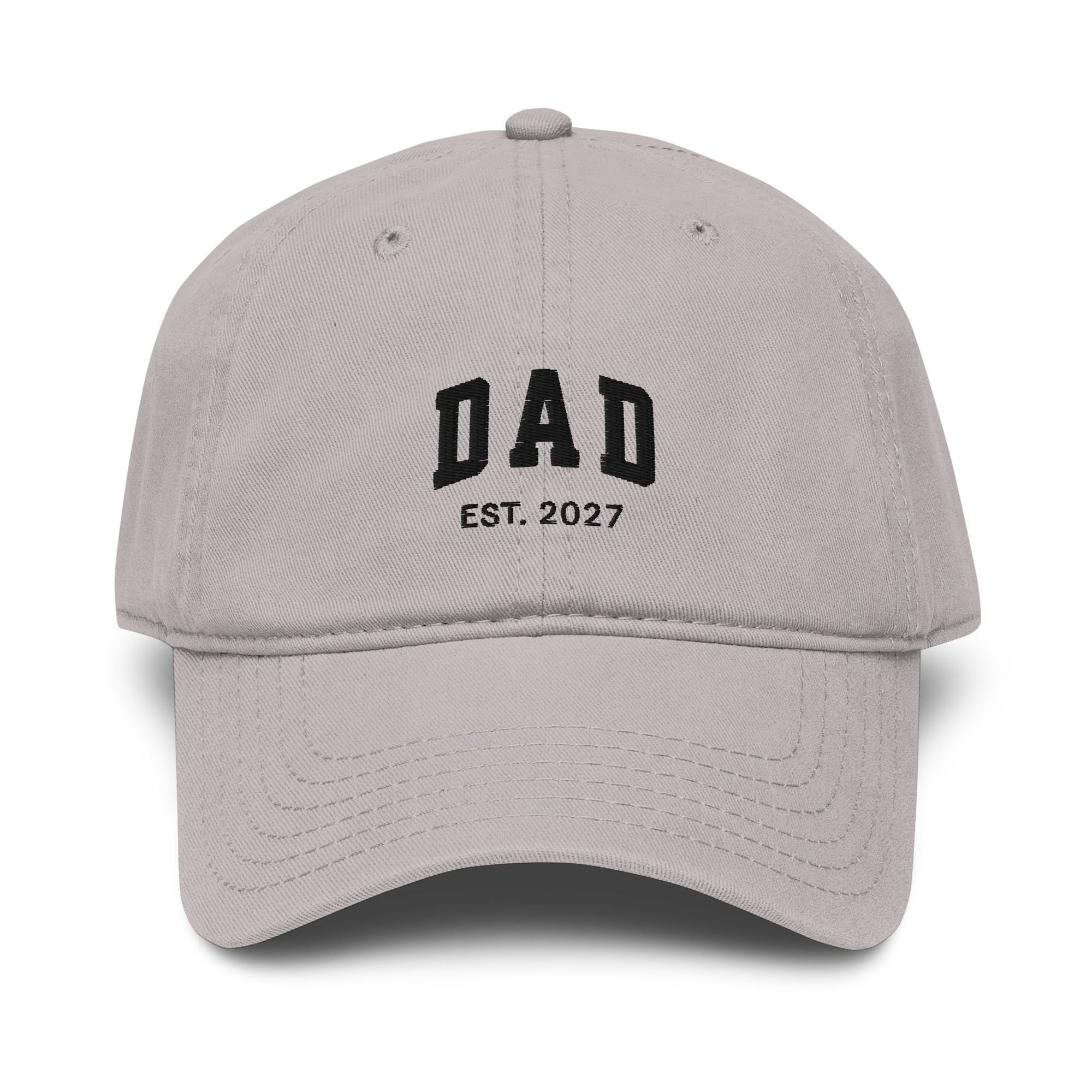 CUSTOM YEAR Dad Father Embroidered Vintage Wash Baseball Cap - Image 4