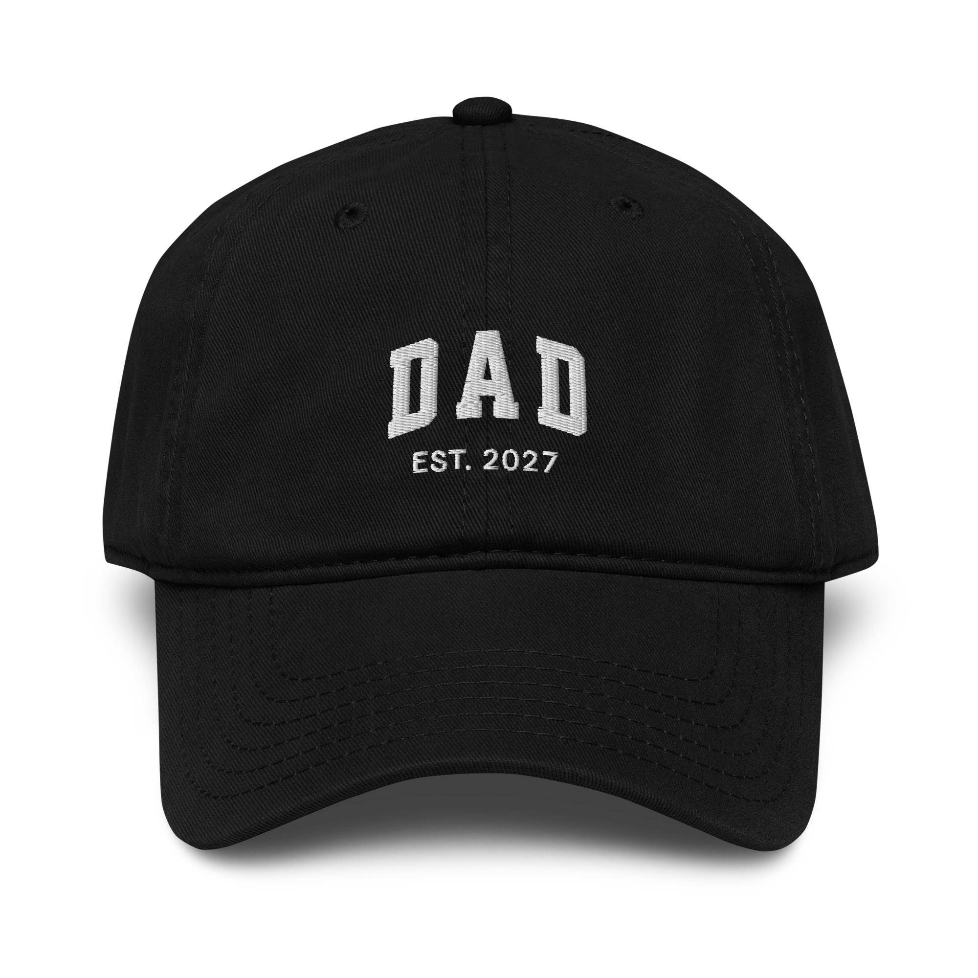 CUSTOM YEAR Dad Father Embroidered Vintage Wash Baseball Cap - Image 5