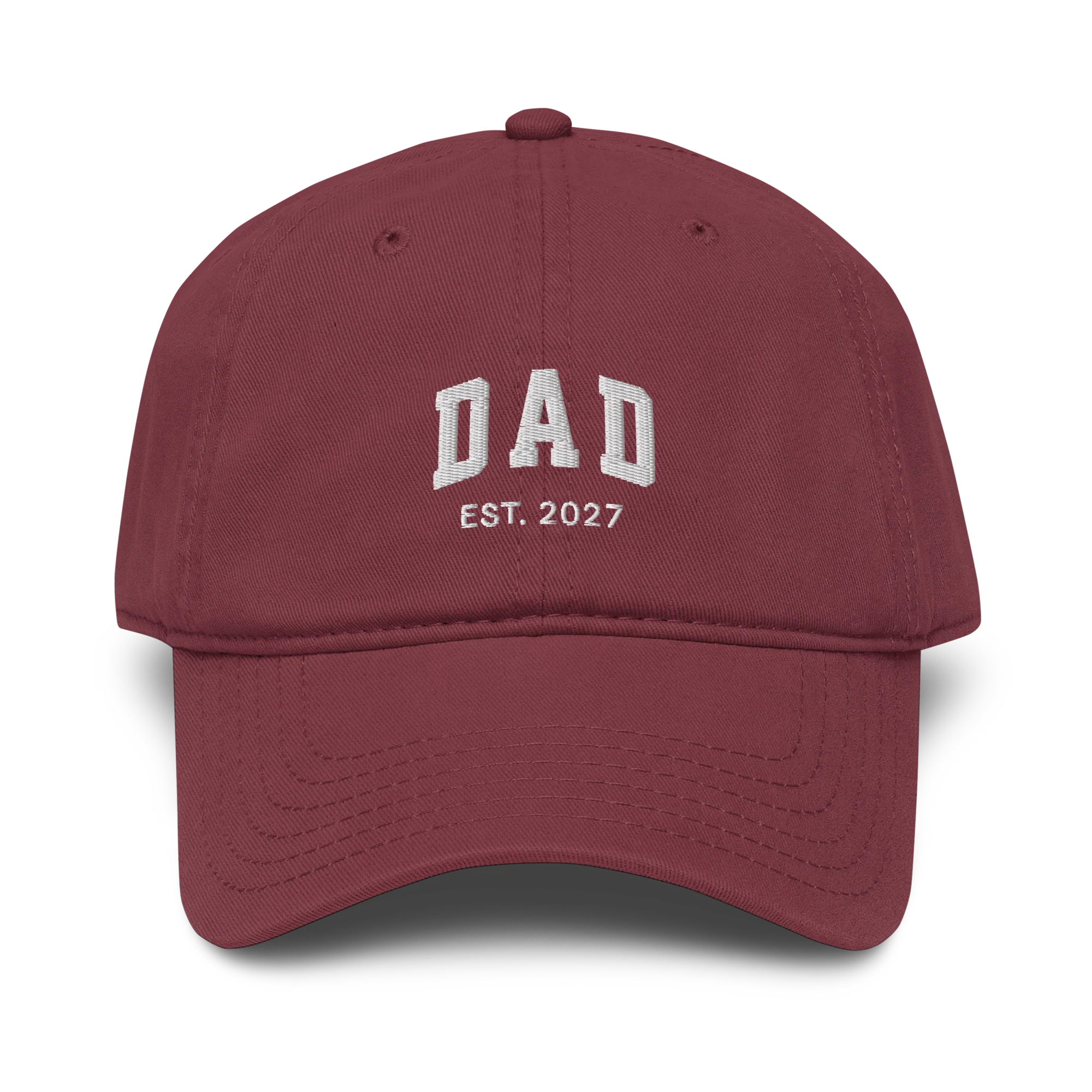 CUSTOM YEAR Dad Father Embroidered Vintage Wash Baseball Cap - Image 8