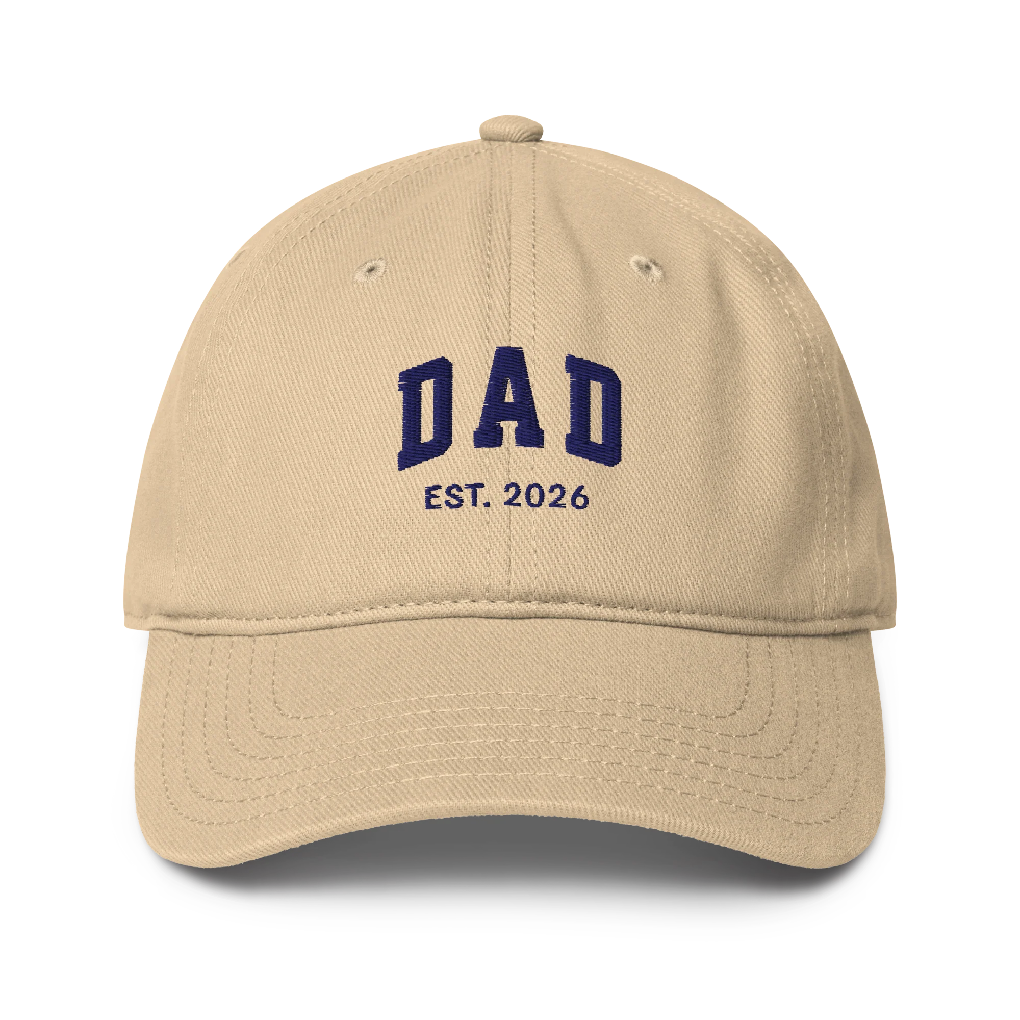 CUSTOM YEAR Dad Father Embroidered Baseball Cap - Image 3