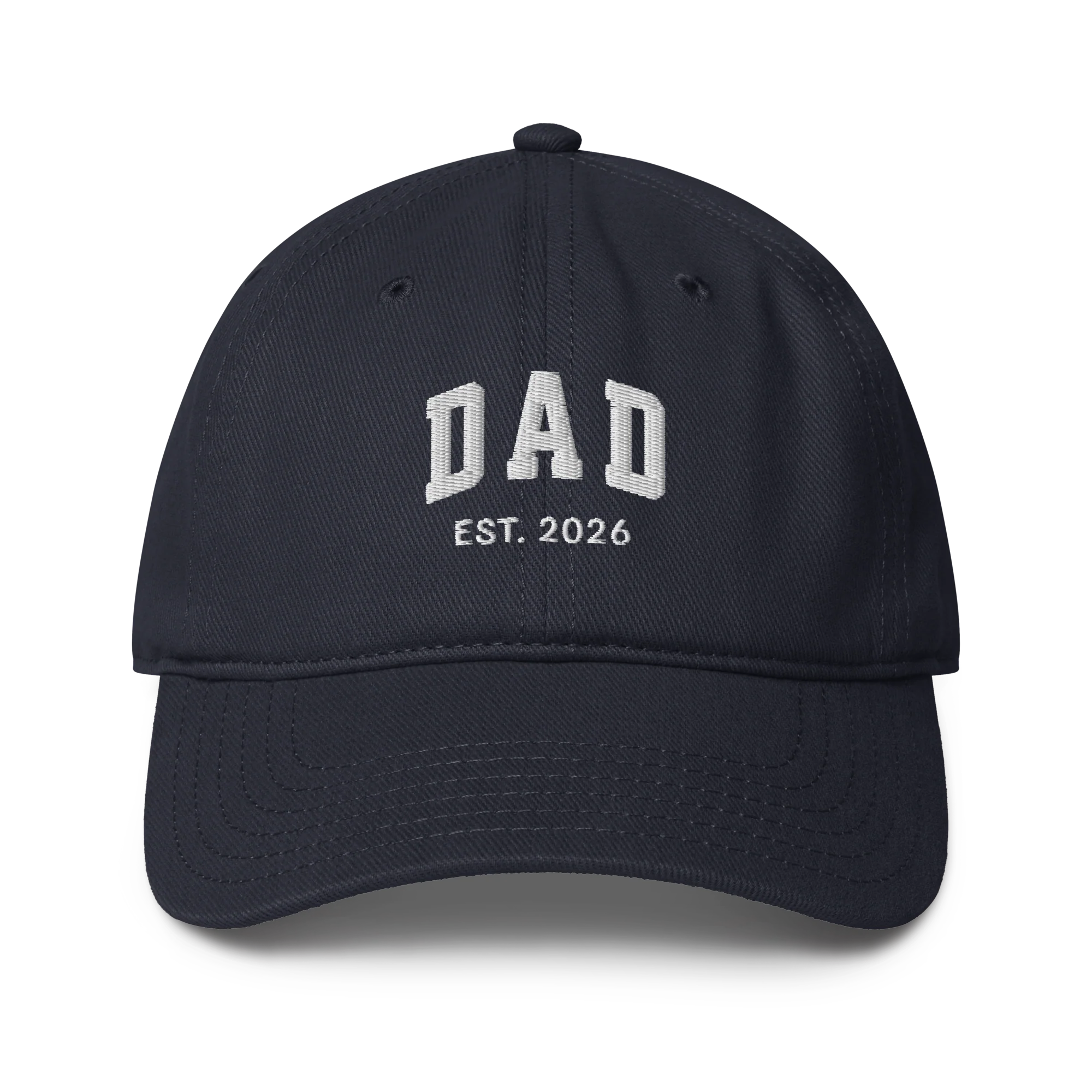 CUSTOM YEAR Dad Father Embroidered Baseball Cap - Image 4