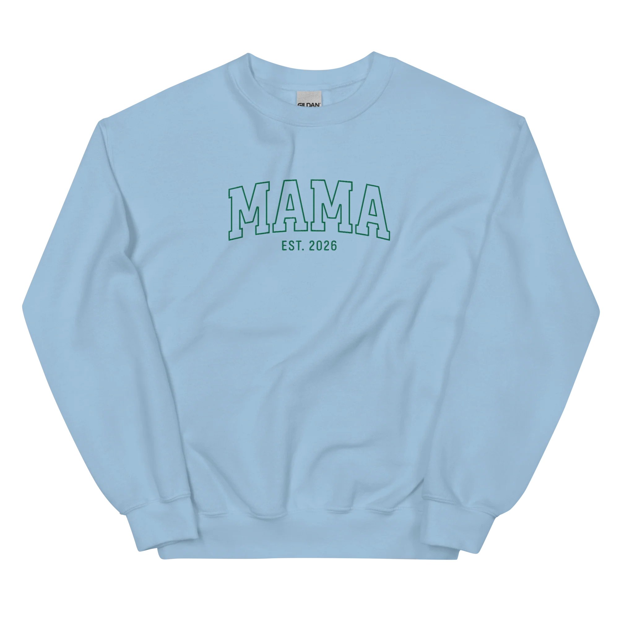 CUSTOM YEAR Mama Varsity Embroidered Sweatshirt - Image 3