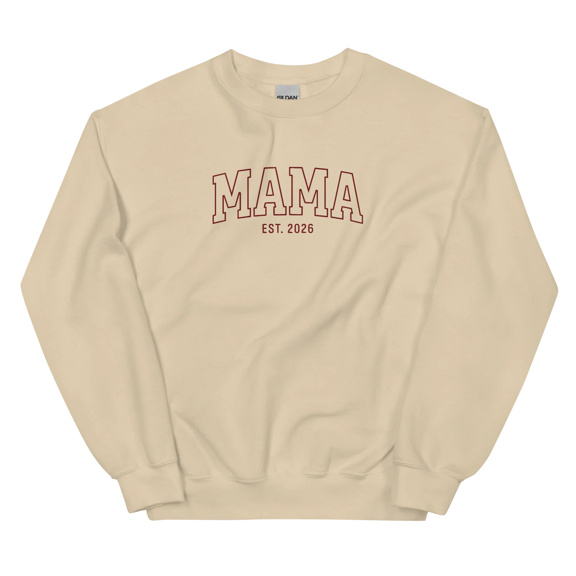 CUSTOM YEAR Mama Varsity Embroidered Sweatshirt - Image 5