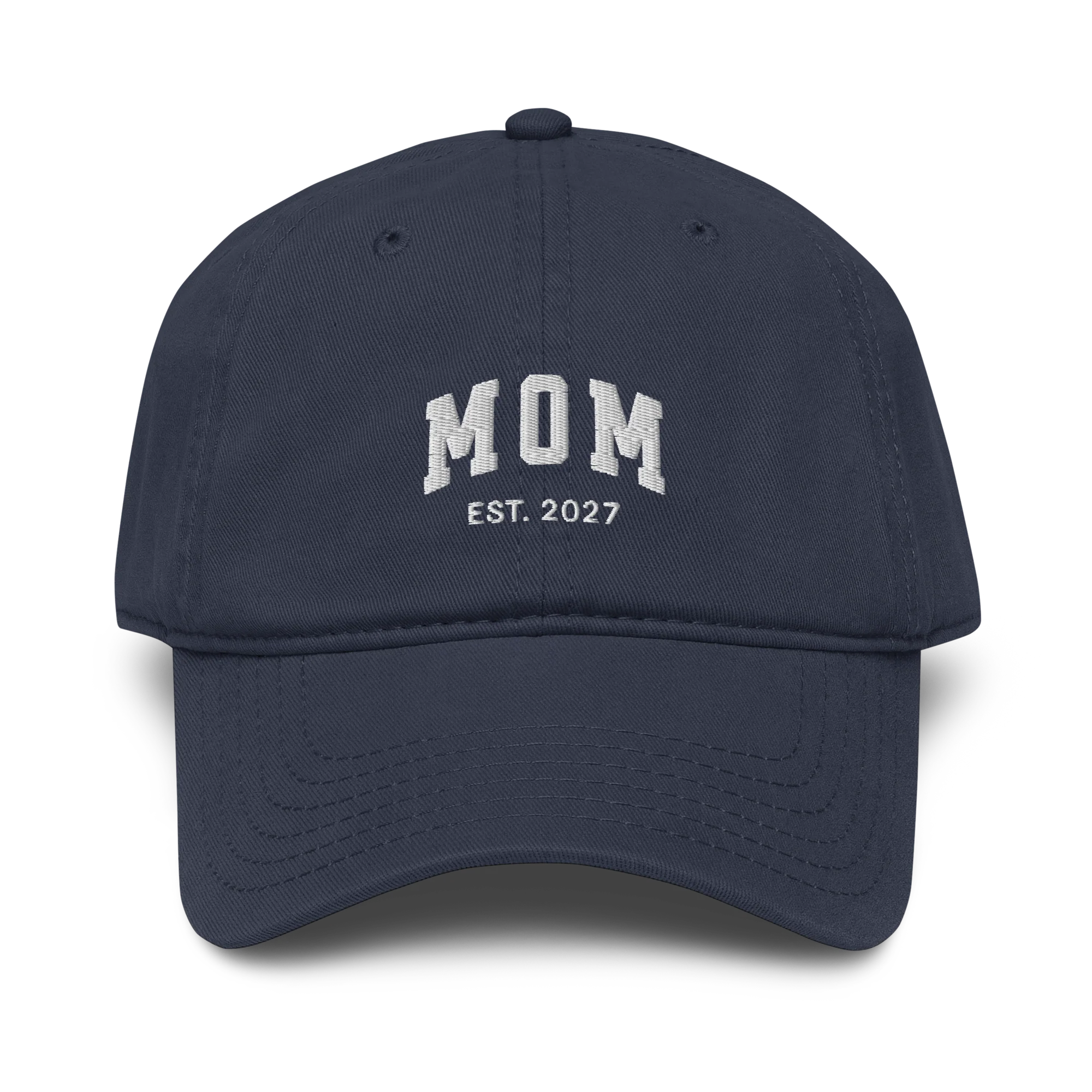 CUSTOM YEAR Mom to Be Embroidered Vintage Wash Baseball Cap - Image 4