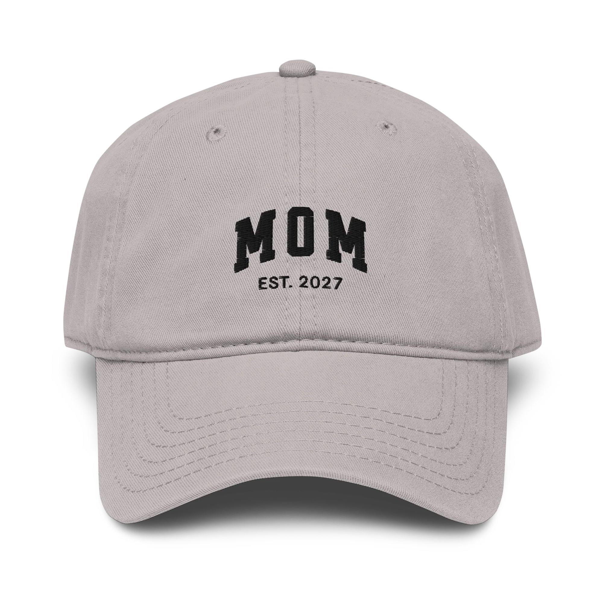 CUSTOM YEAR Mom to Be Embroidered Vintage Wash Baseball Cap - Image 7