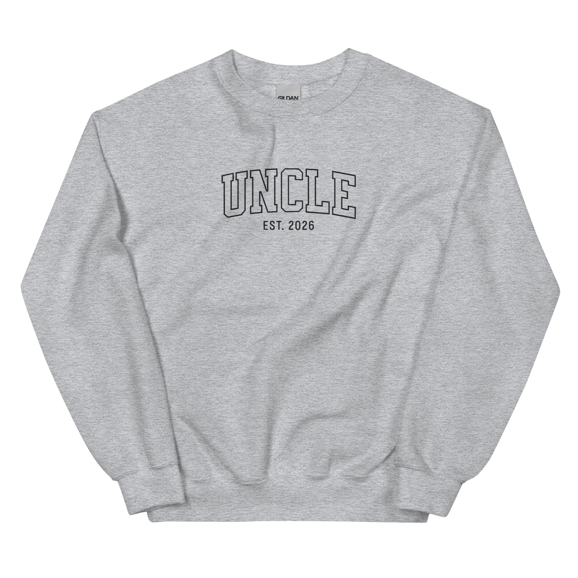 CUSTOM YEAR Uncle Varsity Embroidered Sweatshirt - Image 11