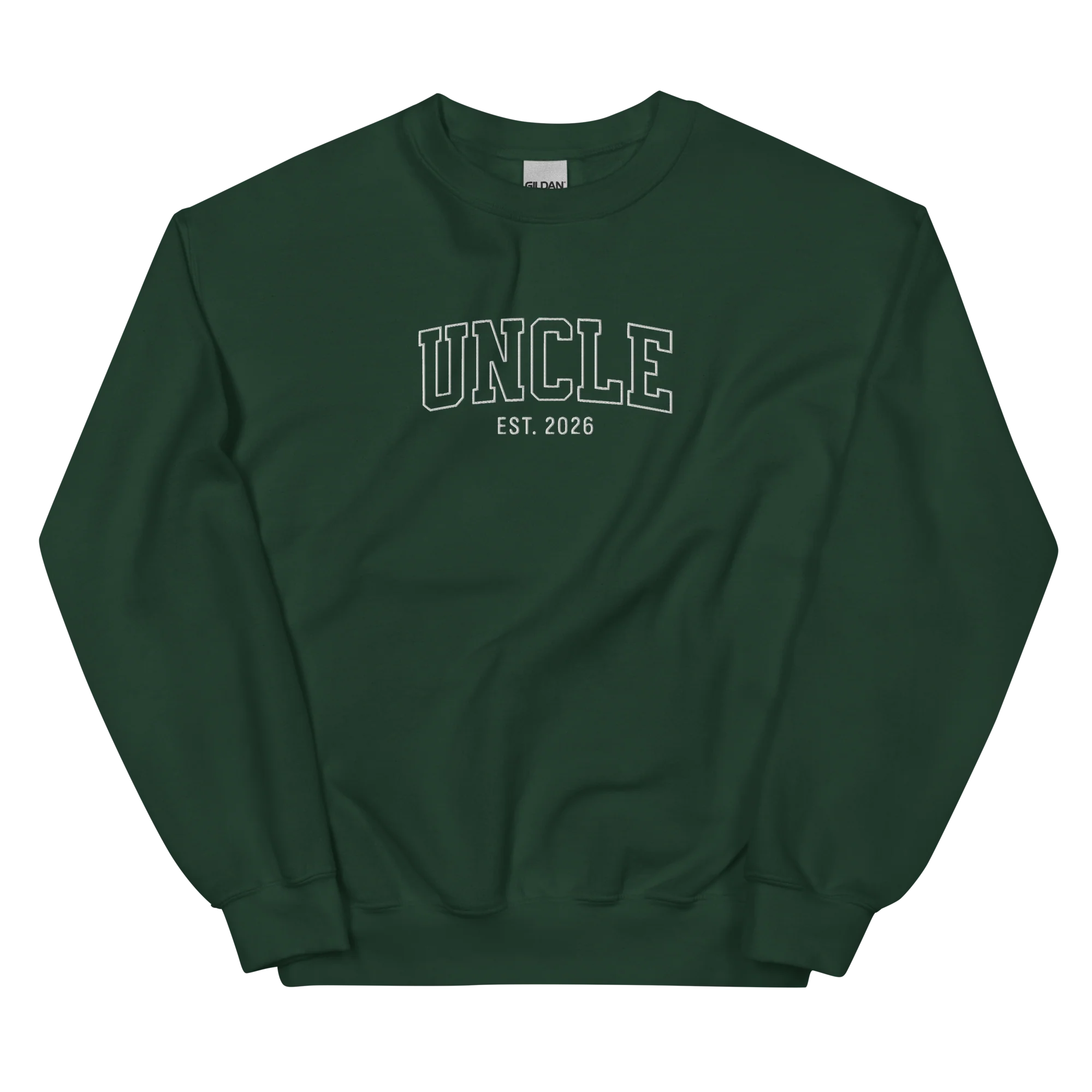 CUSTOM YEAR Uncle Varsity Embroidered Sweatshirt - Image 3