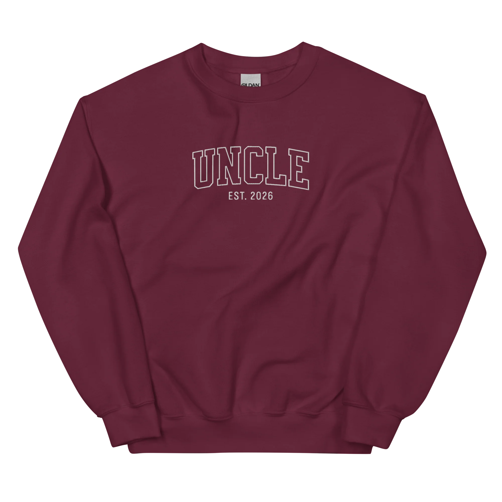 CUSTOM YEAR Uncle Varsity Embroidered Sweatshirt - Image 9