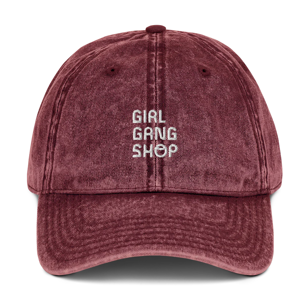 CUSTOM YOUR LOGO Embroidered Vintage Cap - Image 4