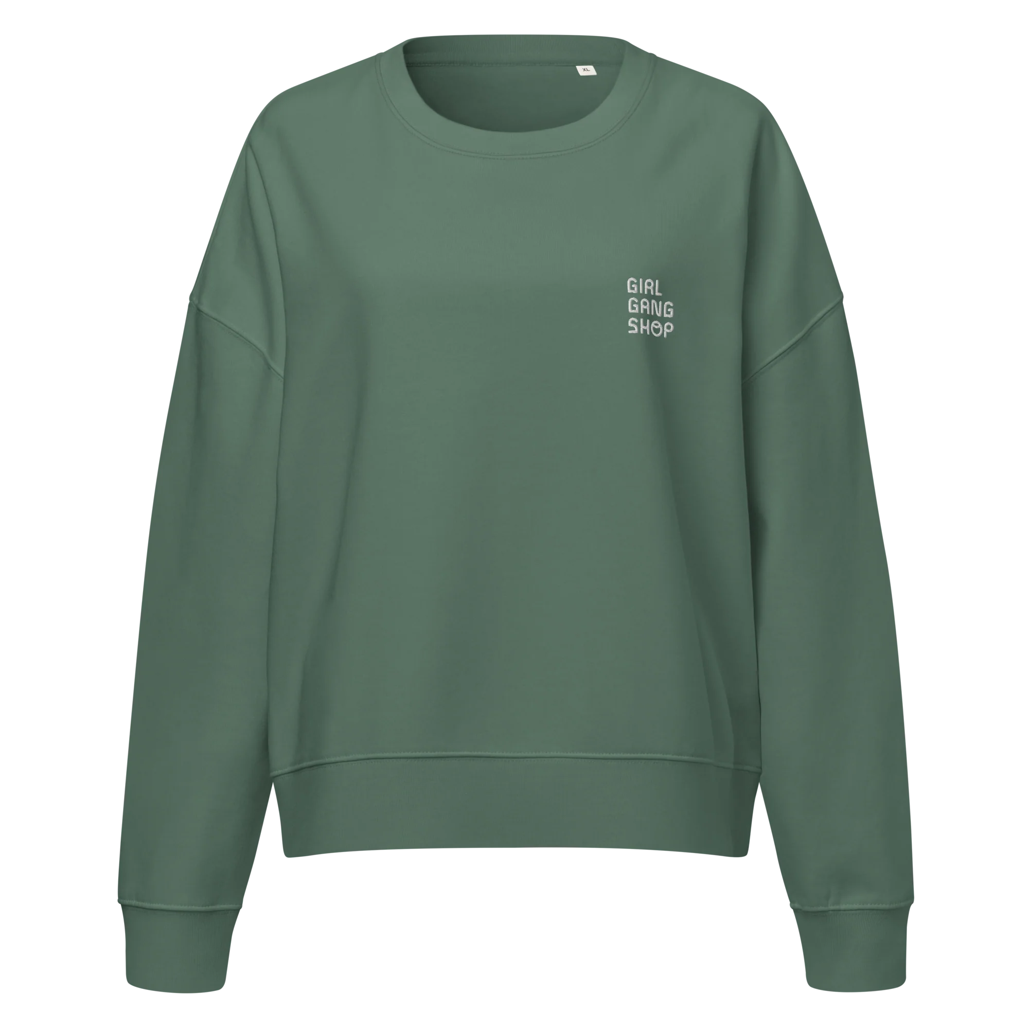CUSTOM YOUR LOGO Embroidered Women’s Organic Sweatshirt - Image 9