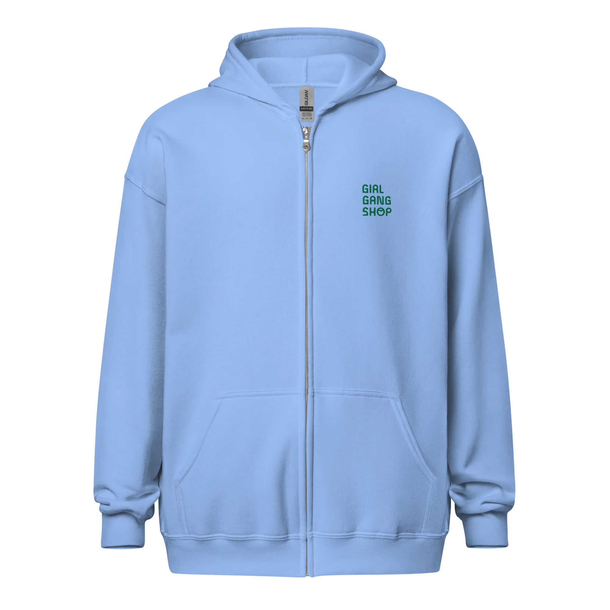 CUSTOM YOUR LOGO Embroidered Zip-Up Hoodie - Image 5