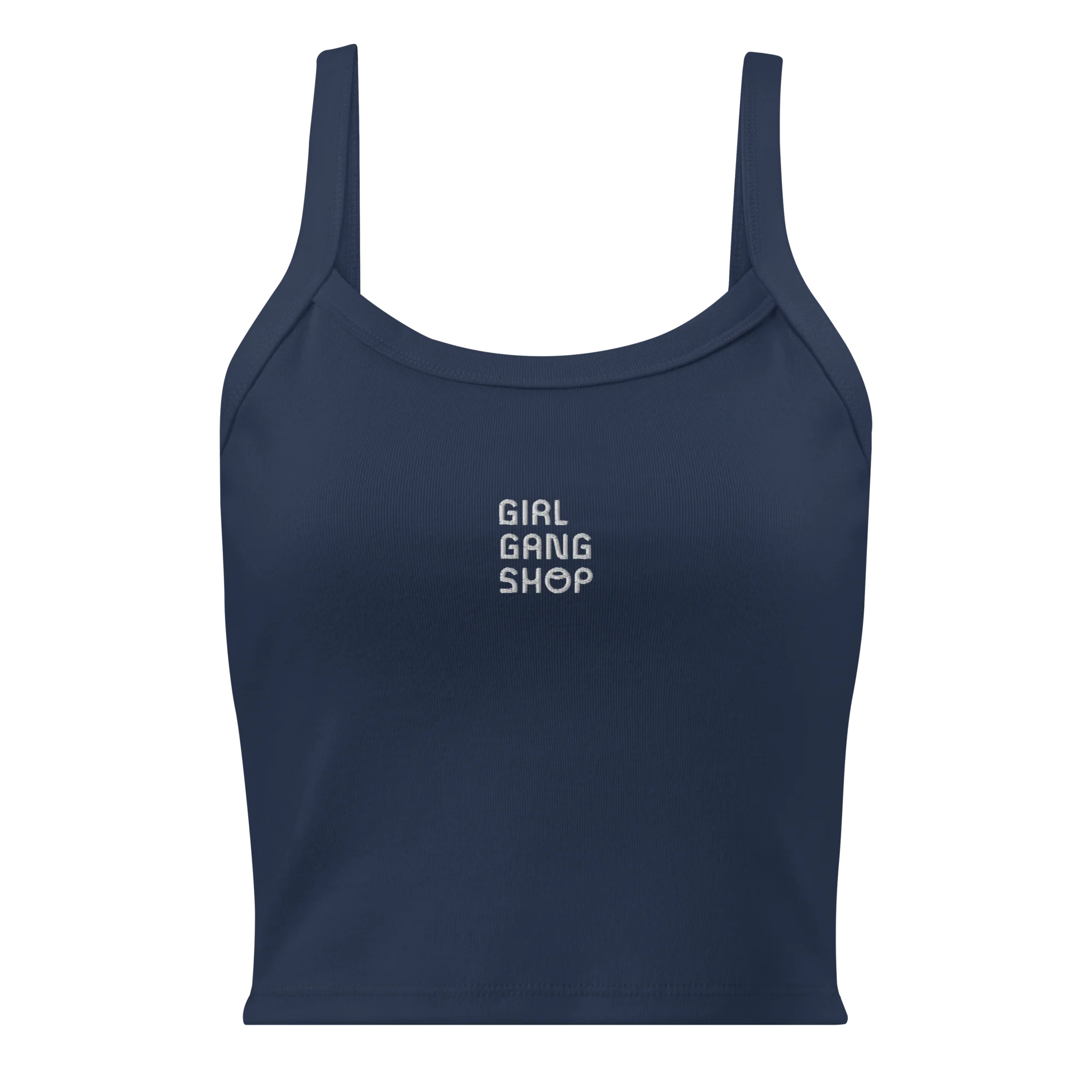 CUSTOM YOUR LOGO Rib Embroidered Tank Top - Image 5