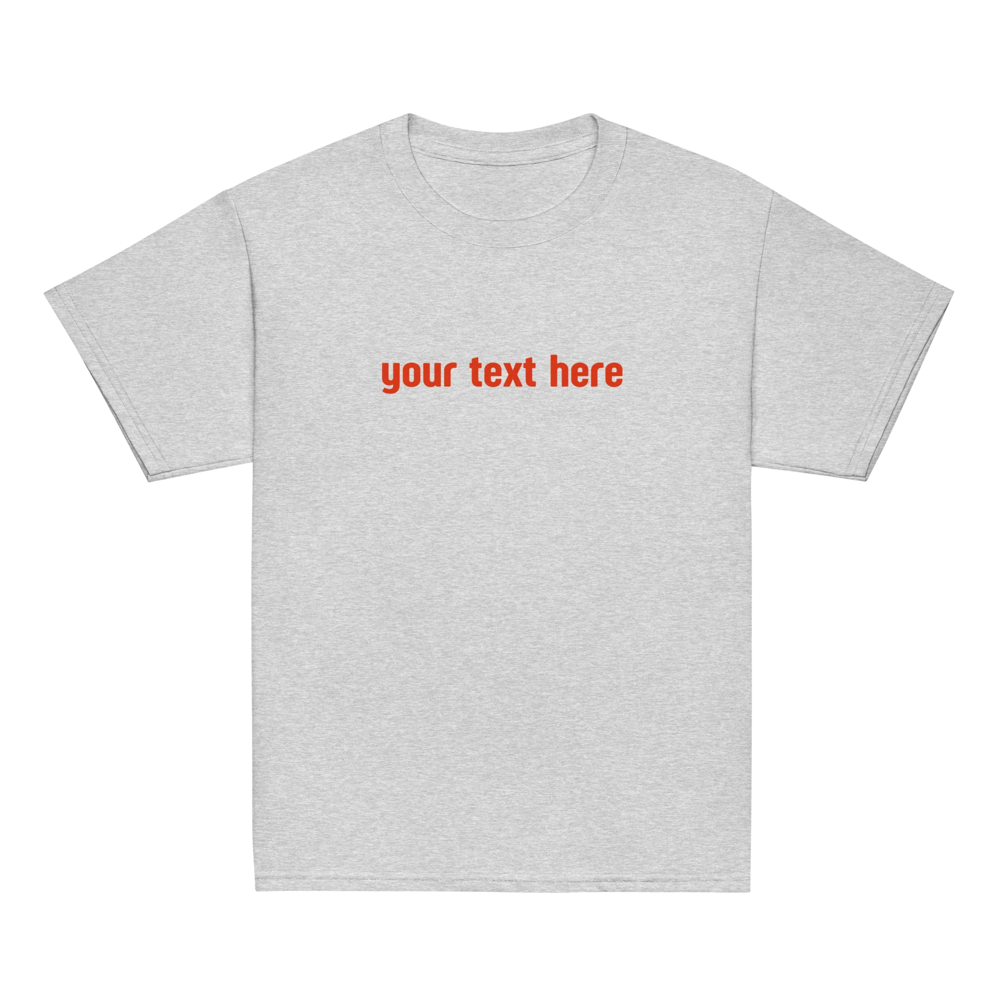 CUSTOM Your Text Baby Tee - Image 7