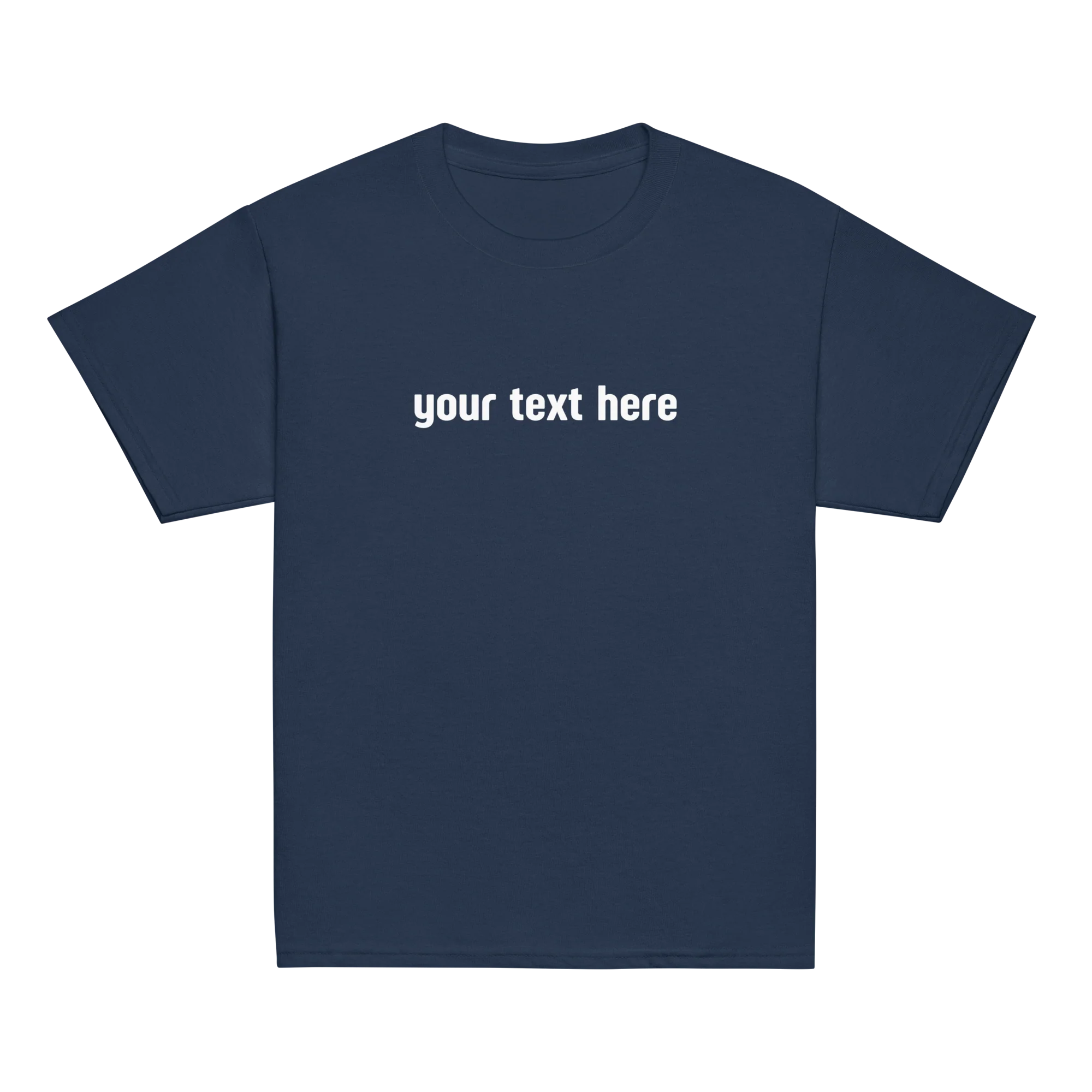 CUSTOM Your Text Baby Tee - Image 8