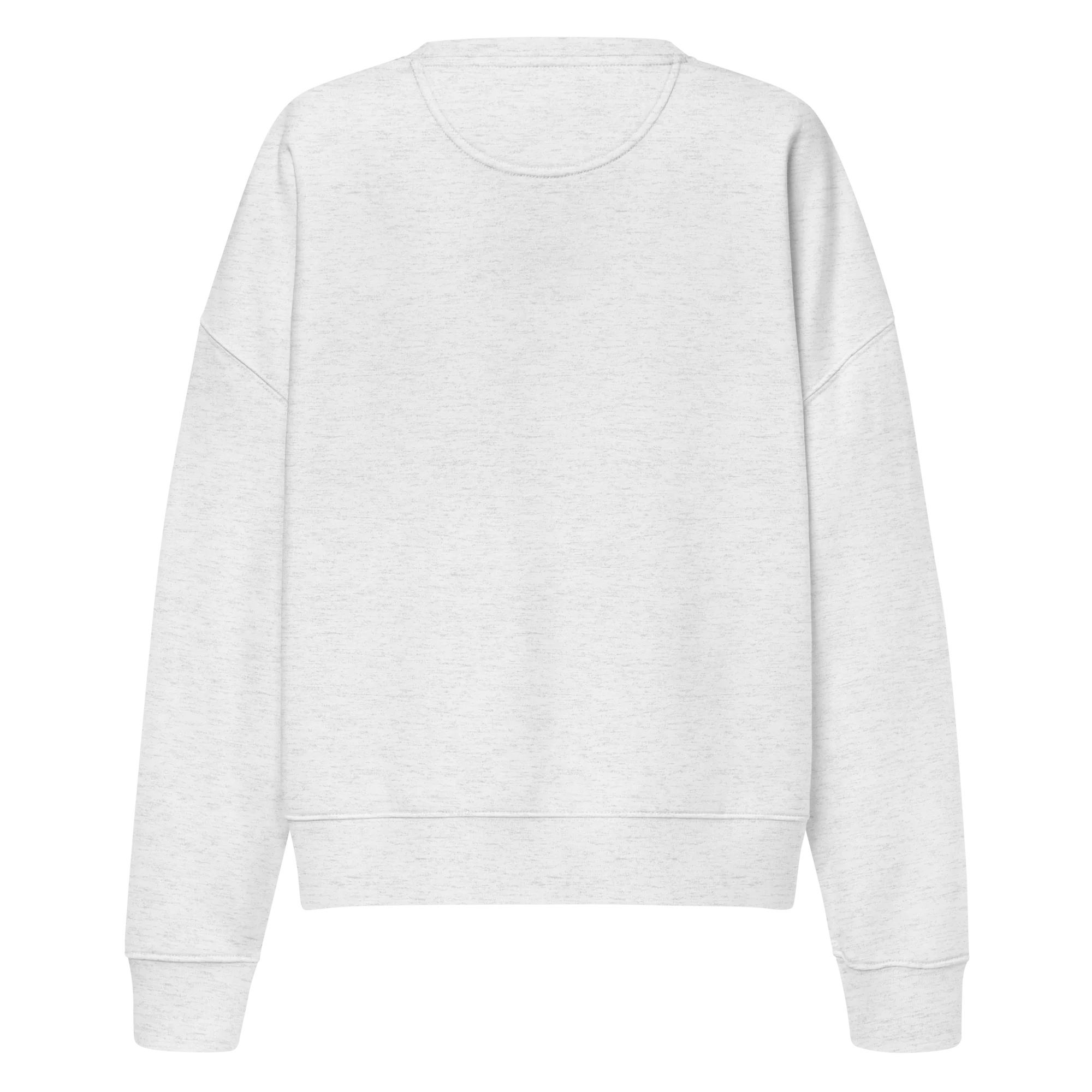 CUSTOM Your Text Cursive Embroidered Women’s Organic Sweatshirt - Image 5