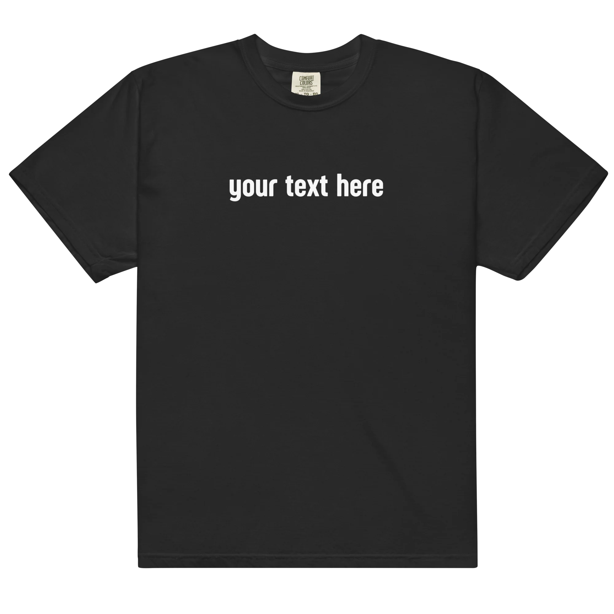 CUSTOM YOUR RED TEXT Classic T-Shirt - Image 6