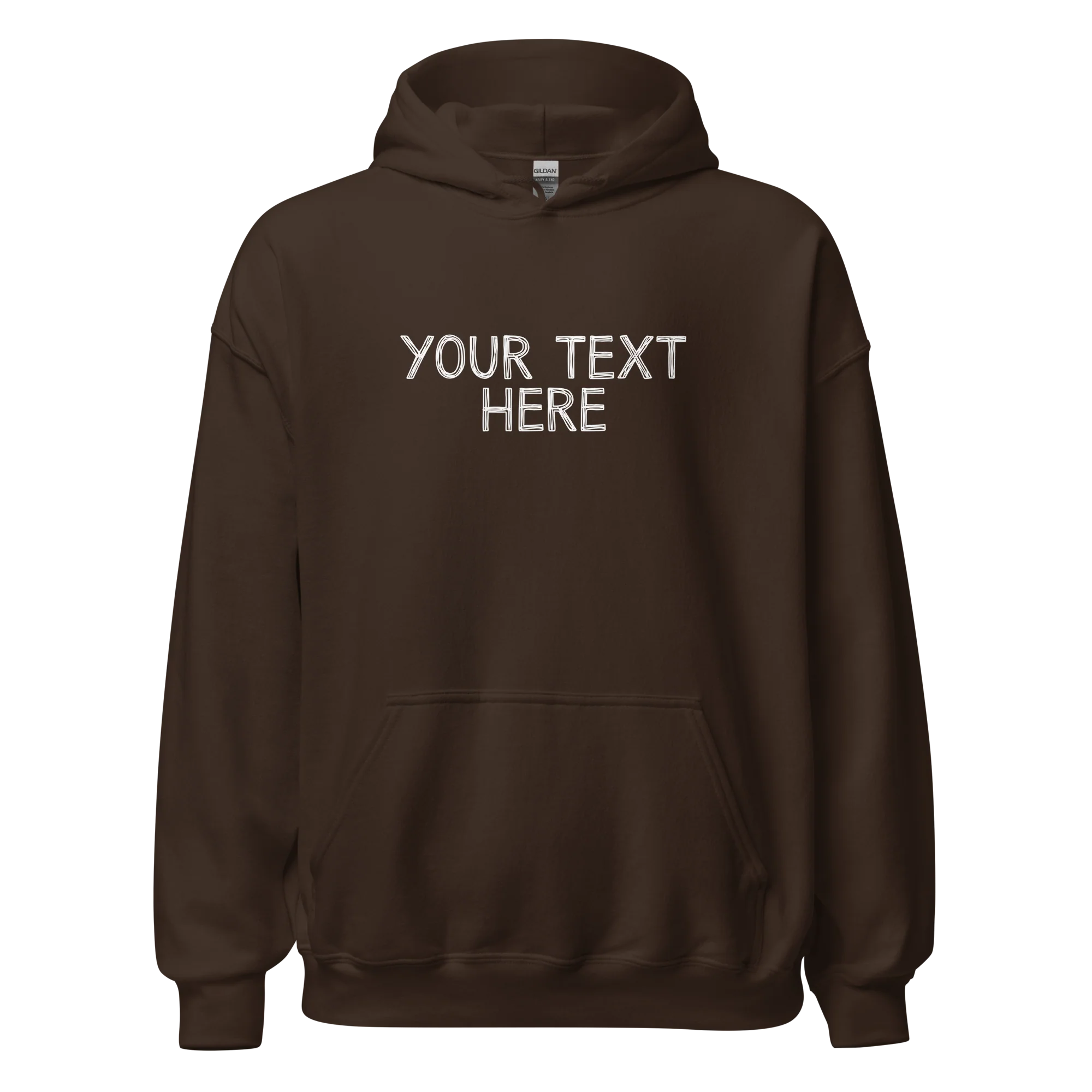 CUSTOM Your Text Scribbles Hoodie - Image 13