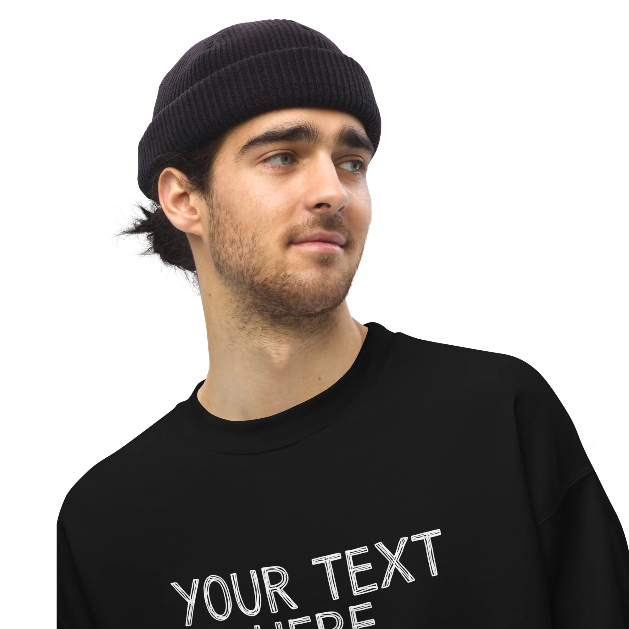 CUSTOM Your Text Scribbles Sweatshirt - Image 10