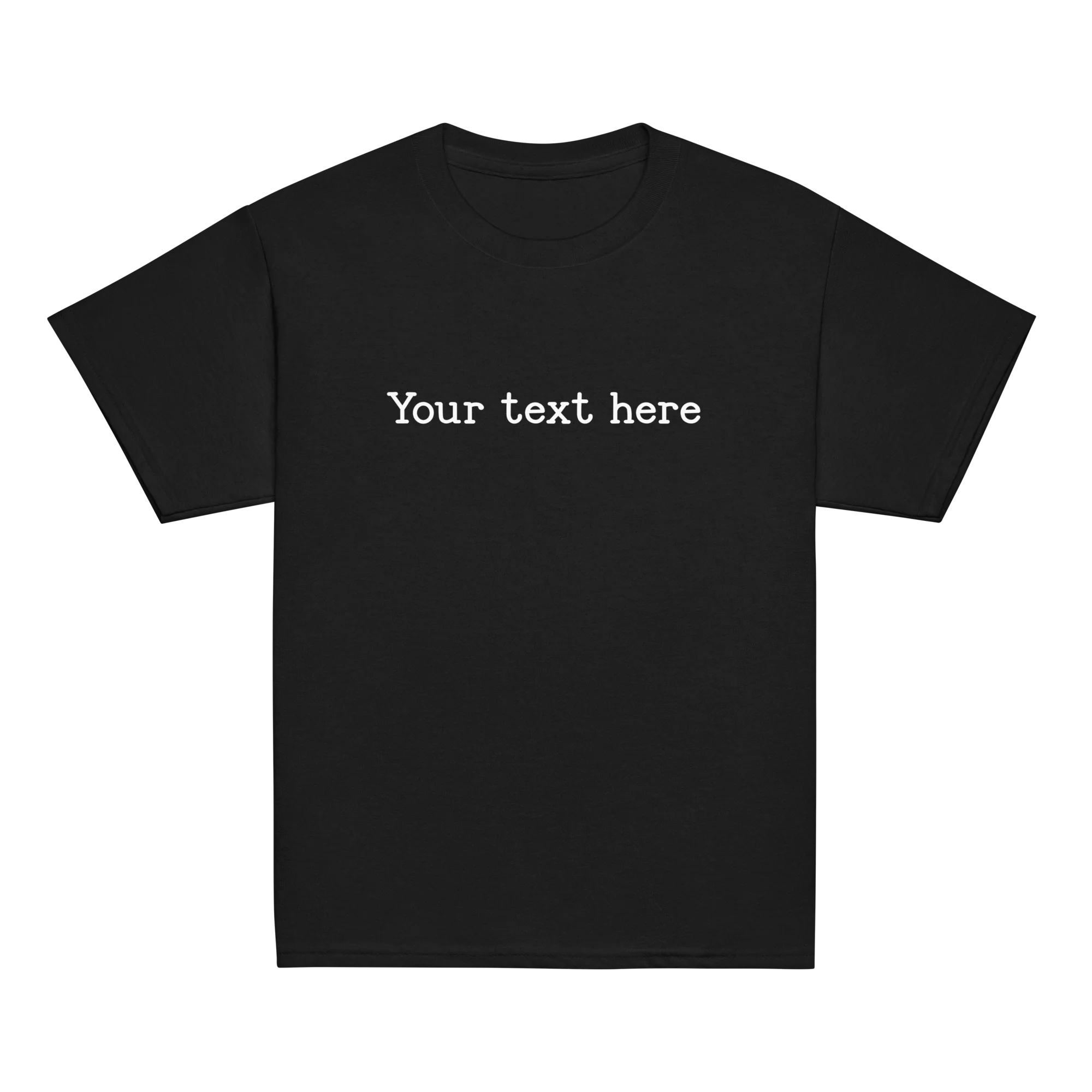 CUSTOM Your Text Typewriter Baby Tee - Image 4