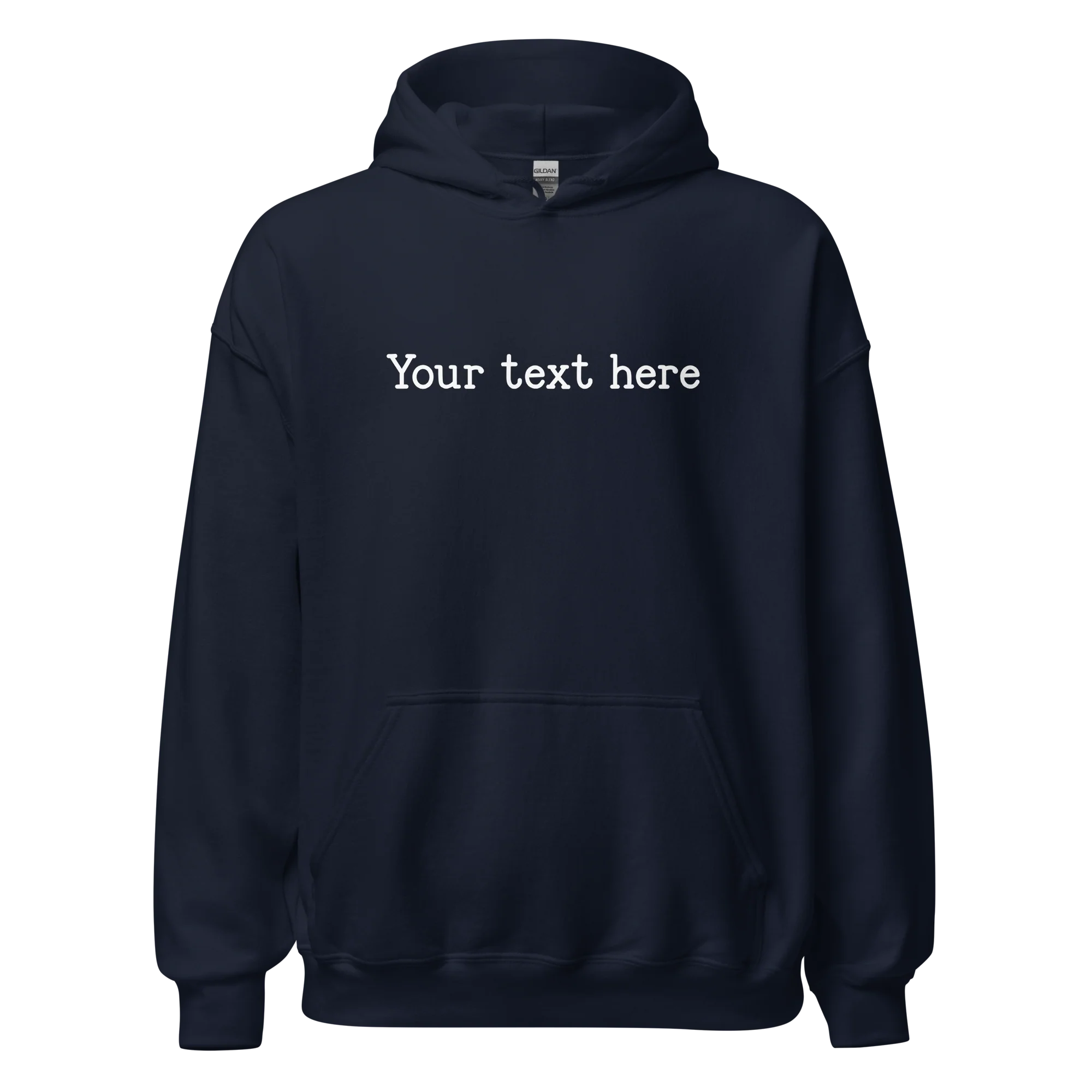 CUSTOM Your Text Typewriter Hoodie - Image 3