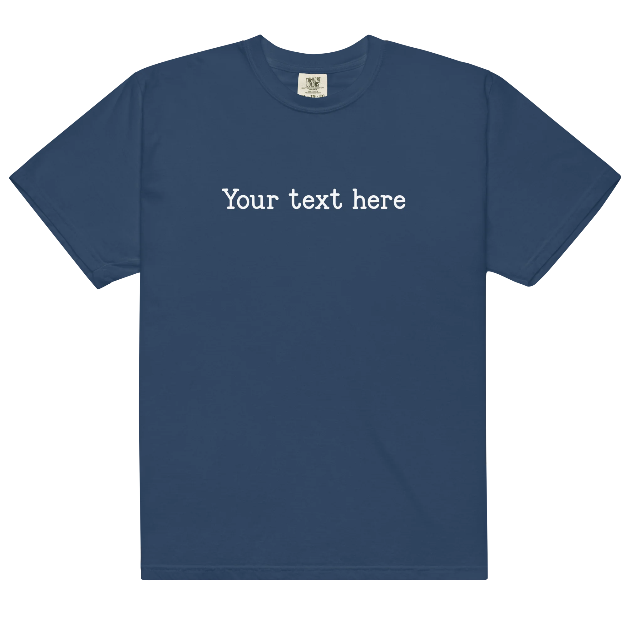 CUSTOM Your Text Typewriter Classic T-Shirt - Image 7