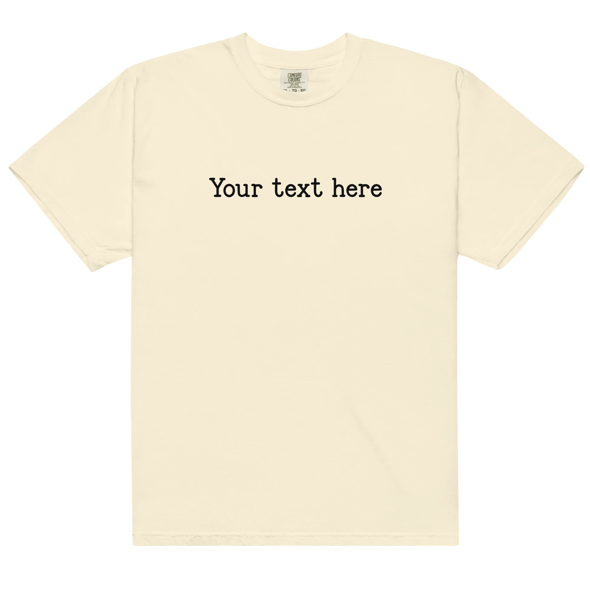 CUSTOM Your Text Typewriter Classic T-Shirt - Image 8