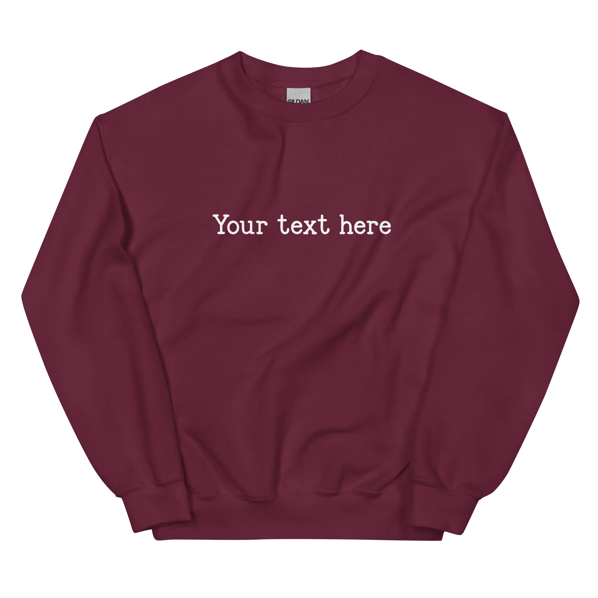 CUSTOM Your Text Typewriter Sweatshirt - Image 11