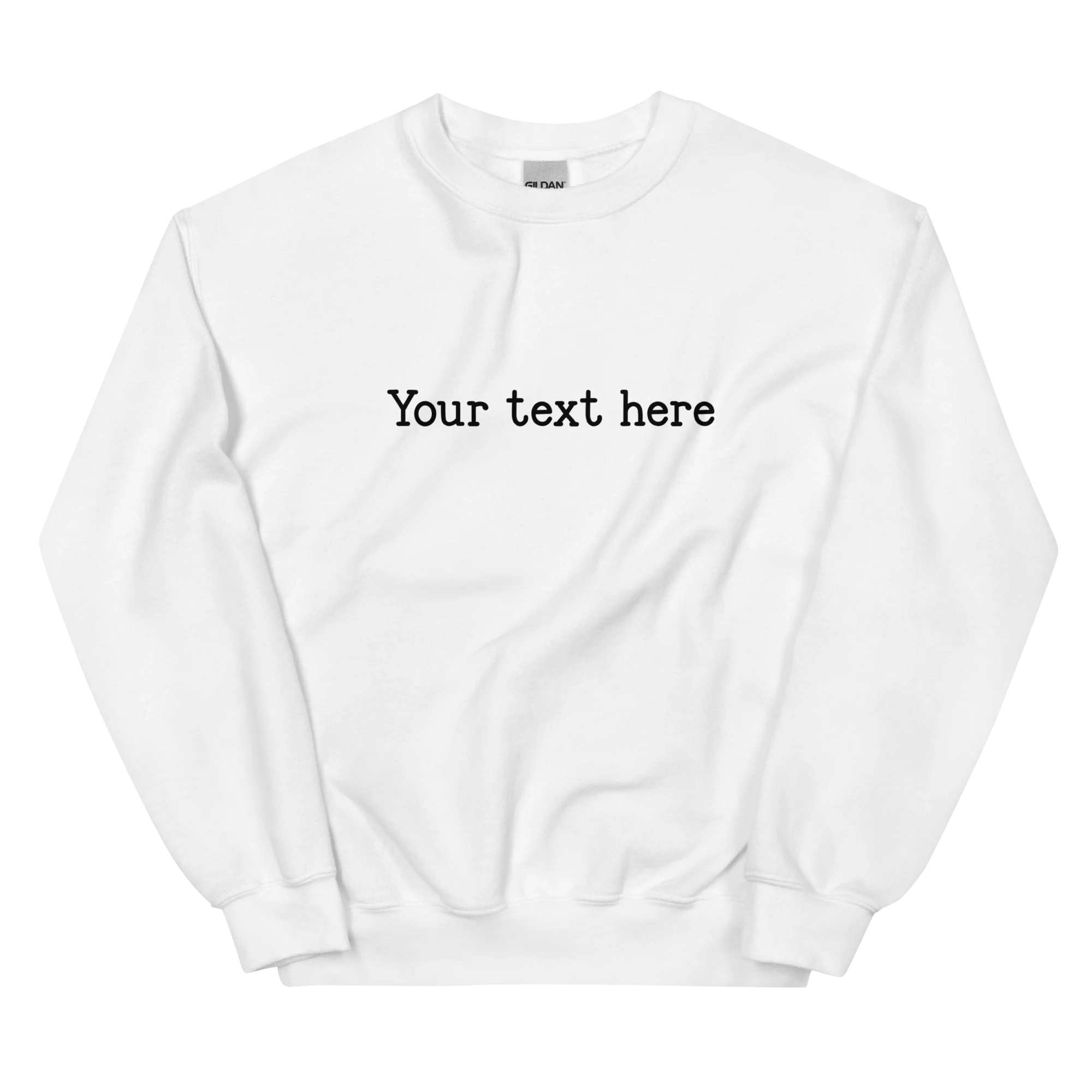 CUSTOM Your Text Typewriter Sweatshirt - Image 3