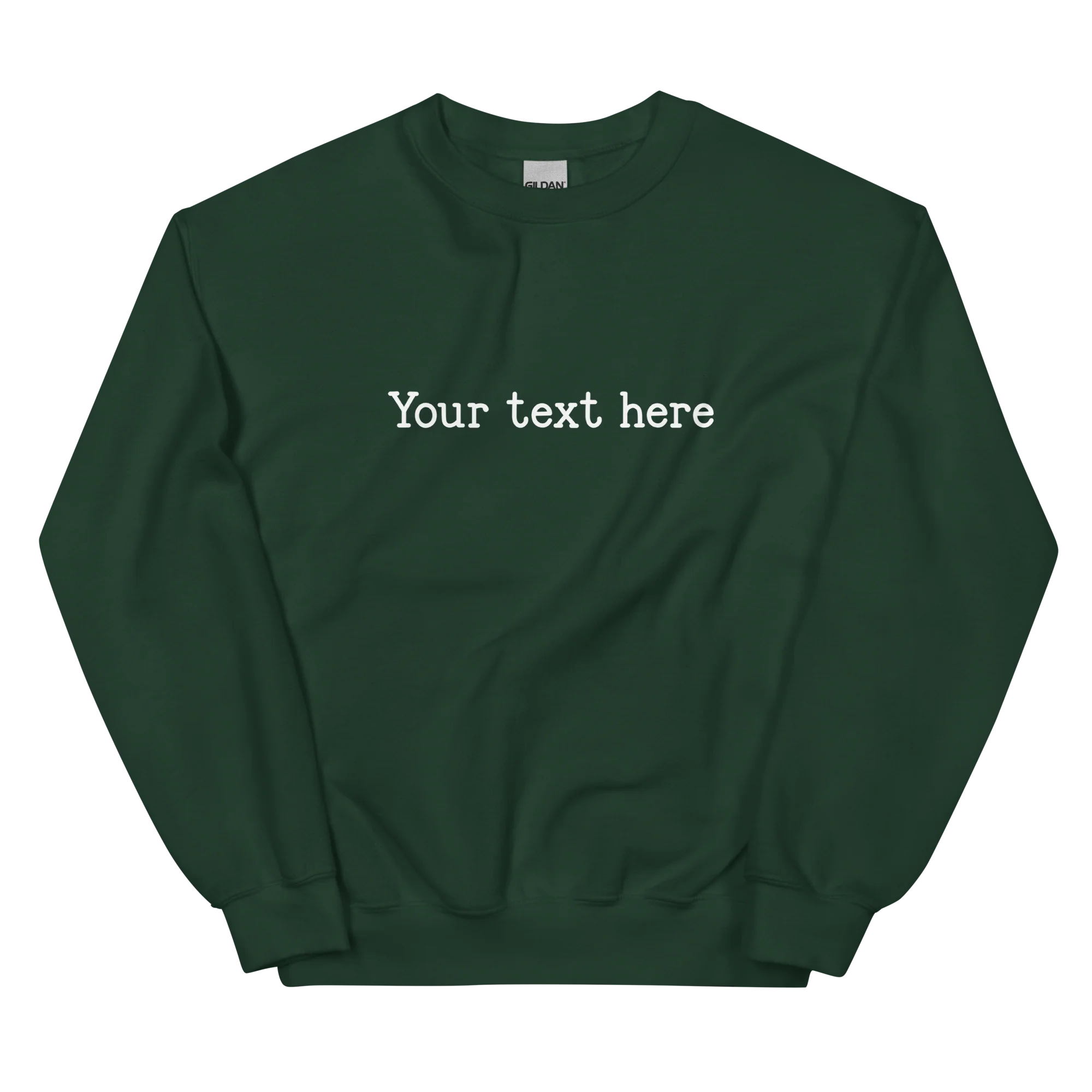 CUSTOM Your Text Typewriter Sweatshirt - Image 4