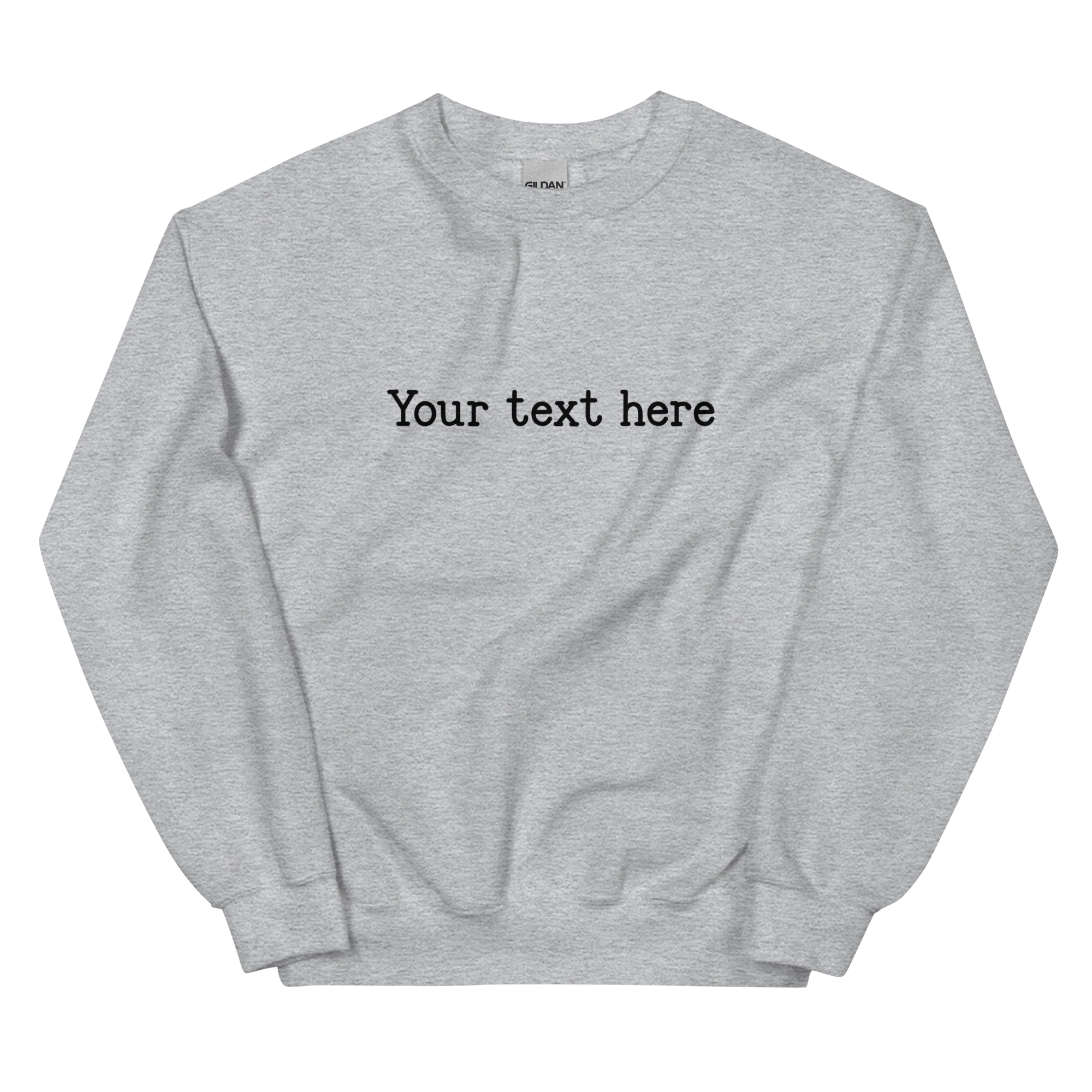 CUSTOM Your Text Typewriter Sweatshirt - Image 8