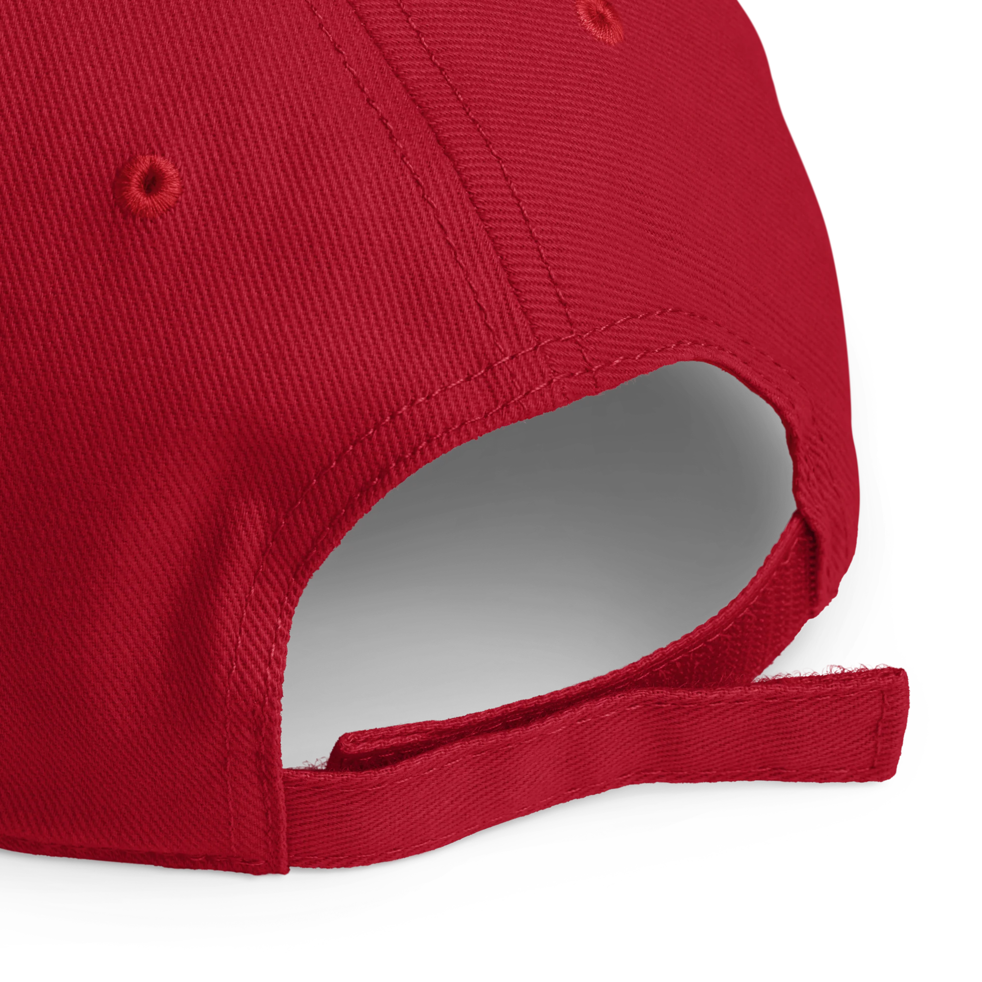 CUSTOM Your Text Varsity Font Embroidered Baseball Cap - Image 5