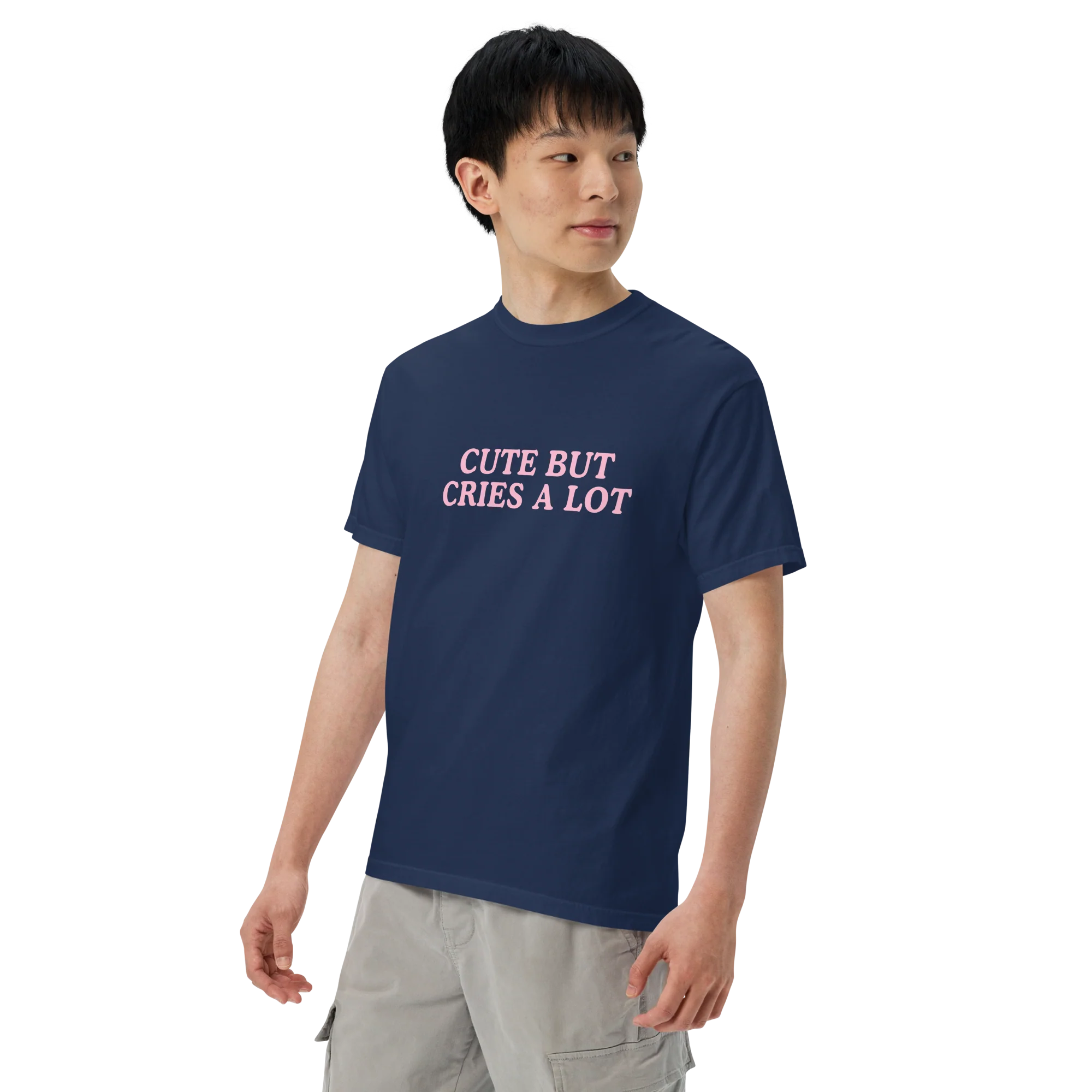 Cute But Cries a Lot Classic T-Shirt - Image 7