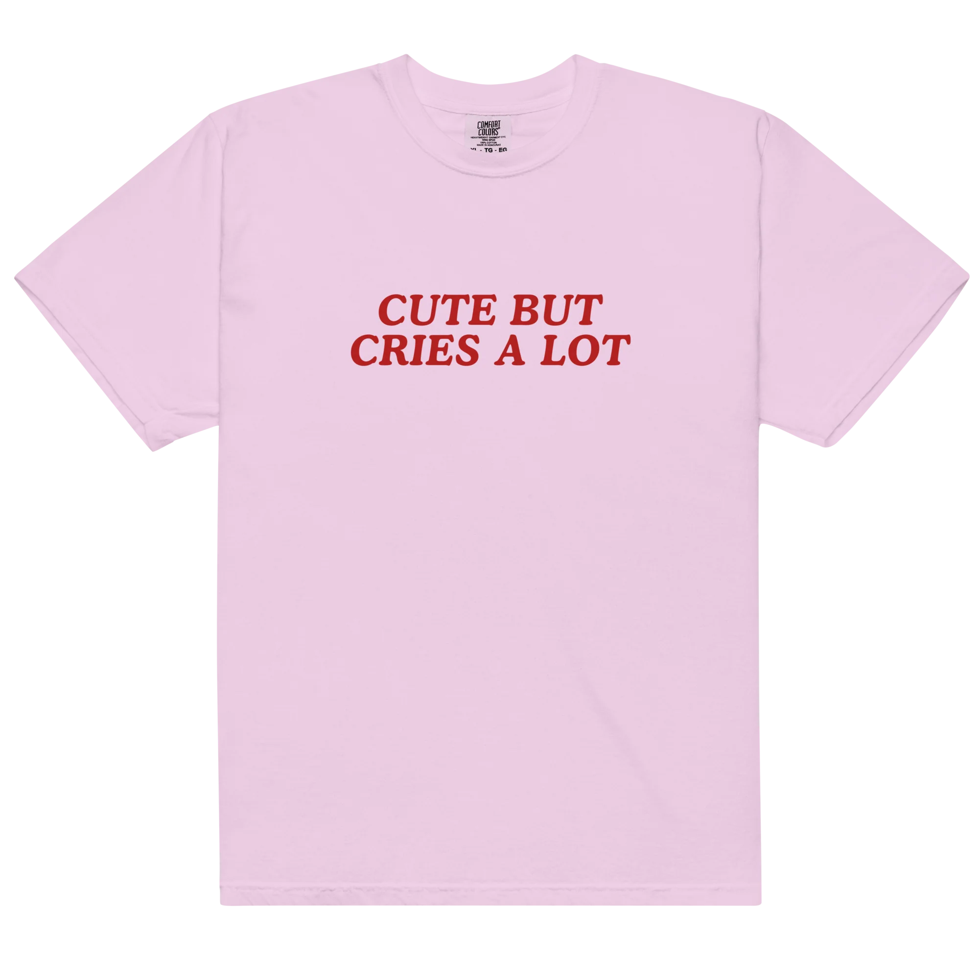 Cute But Cries a Lot Classic T-Shirt - Image 9