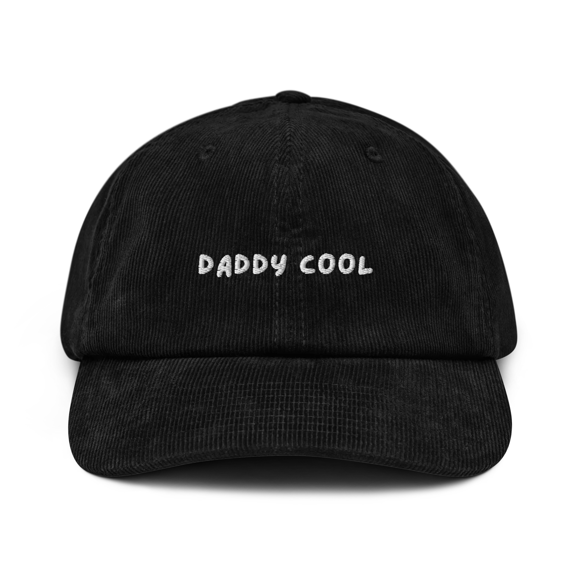 Daddy Cool Father Embroidered Corduroy Hat - Image 10