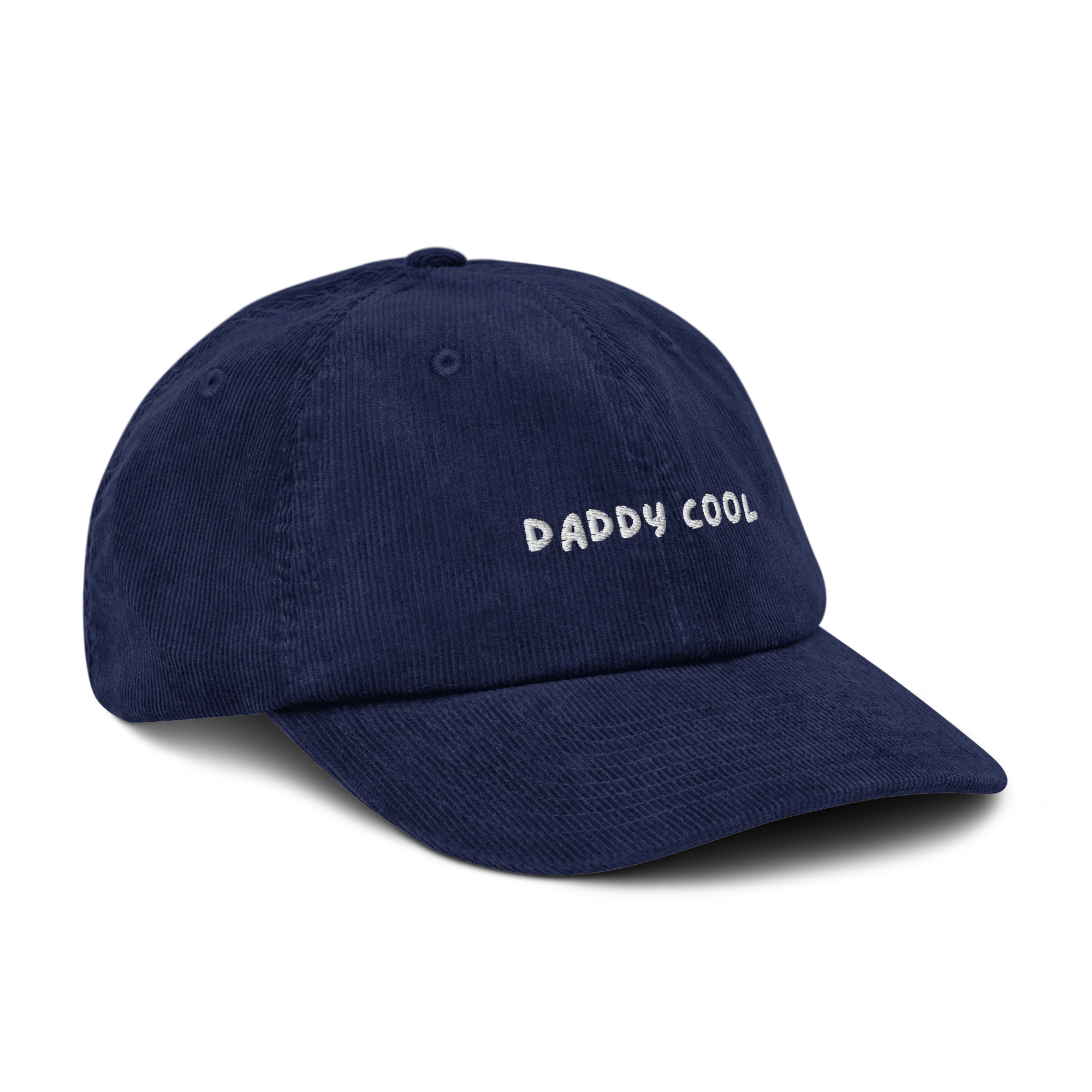 Daddy Cool Father Embroidered Corduroy Hat - Image 3