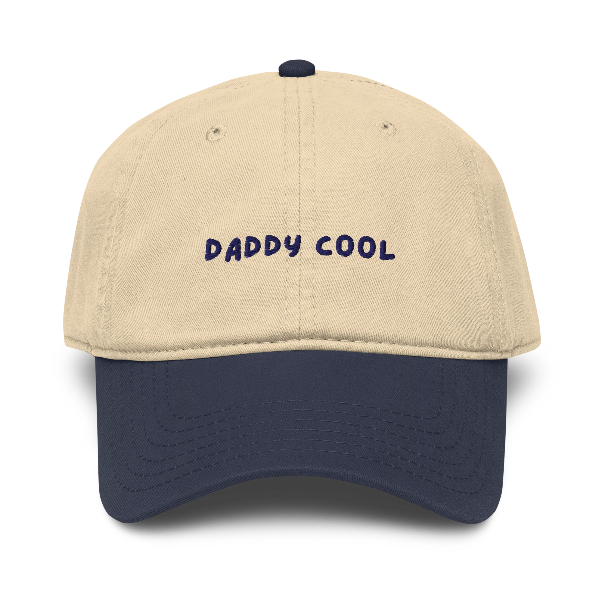 Daddy Cool Father Embroidered Vintage Wash Baseball Cap