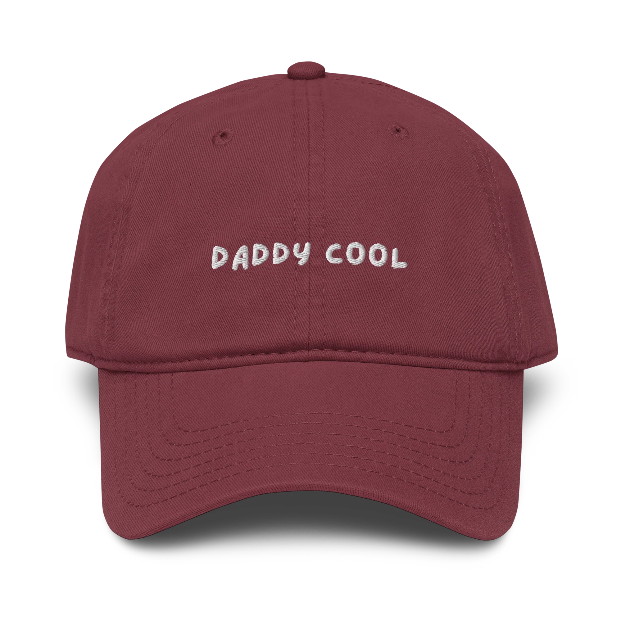 Daddy Cool Father Embroidered Vintage Wash Baseball Cap - Image 5