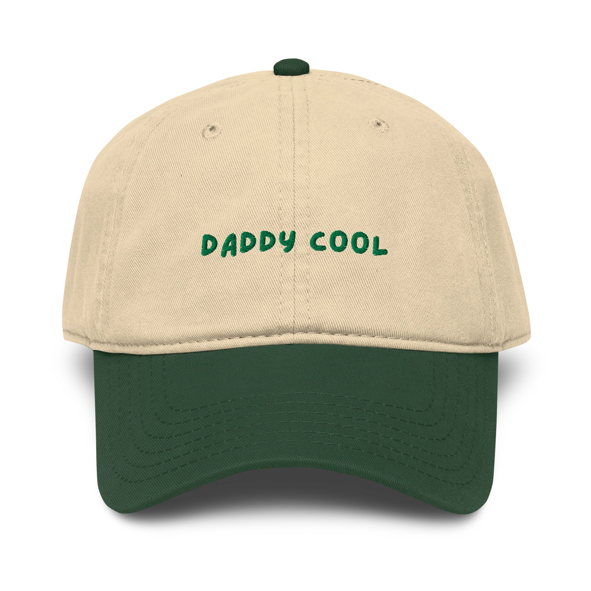 Daddy Cool Father Embroidered Vintage Wash Baseball Cap - Image 6