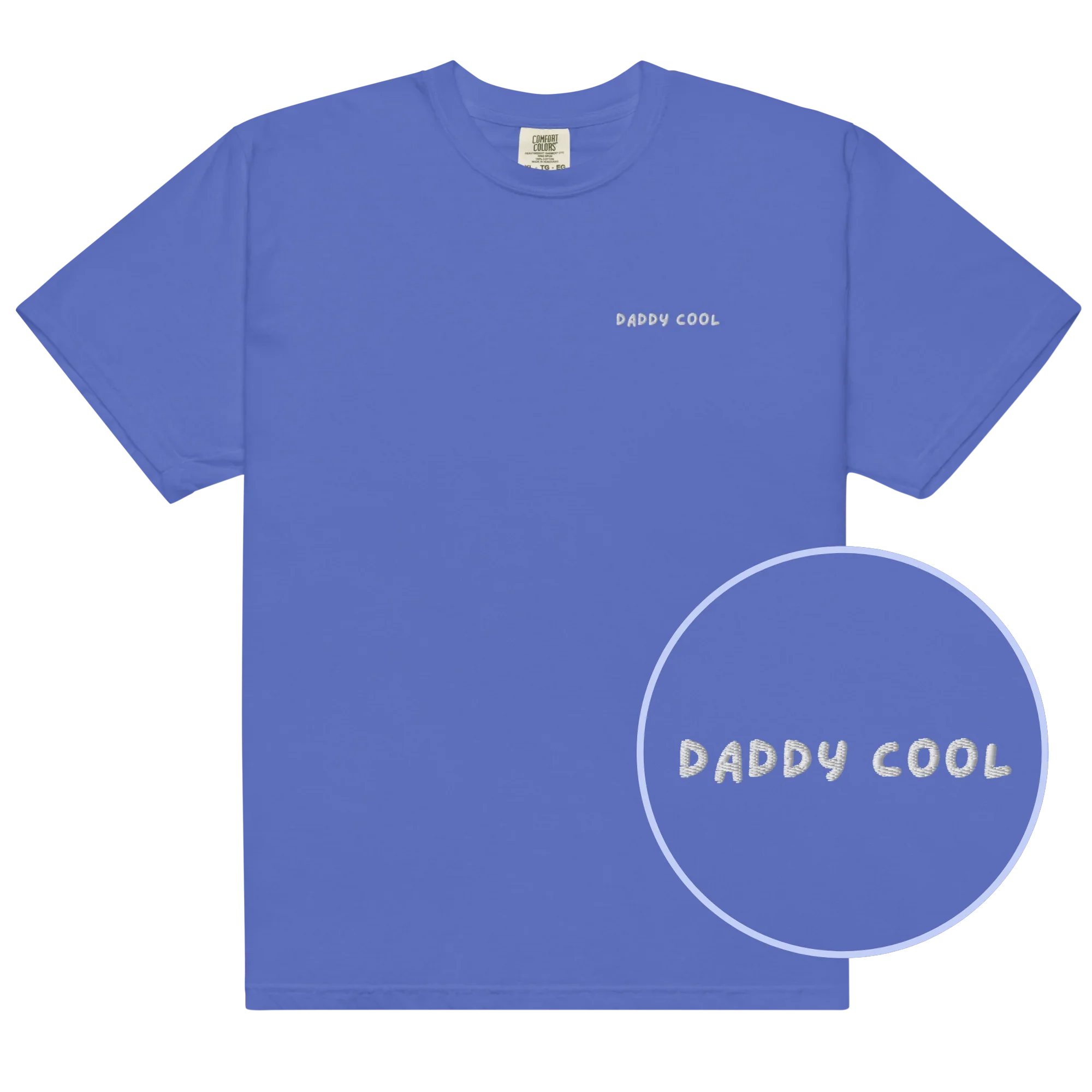 Daddy Cool Father Embroidered Classic T-Shirt