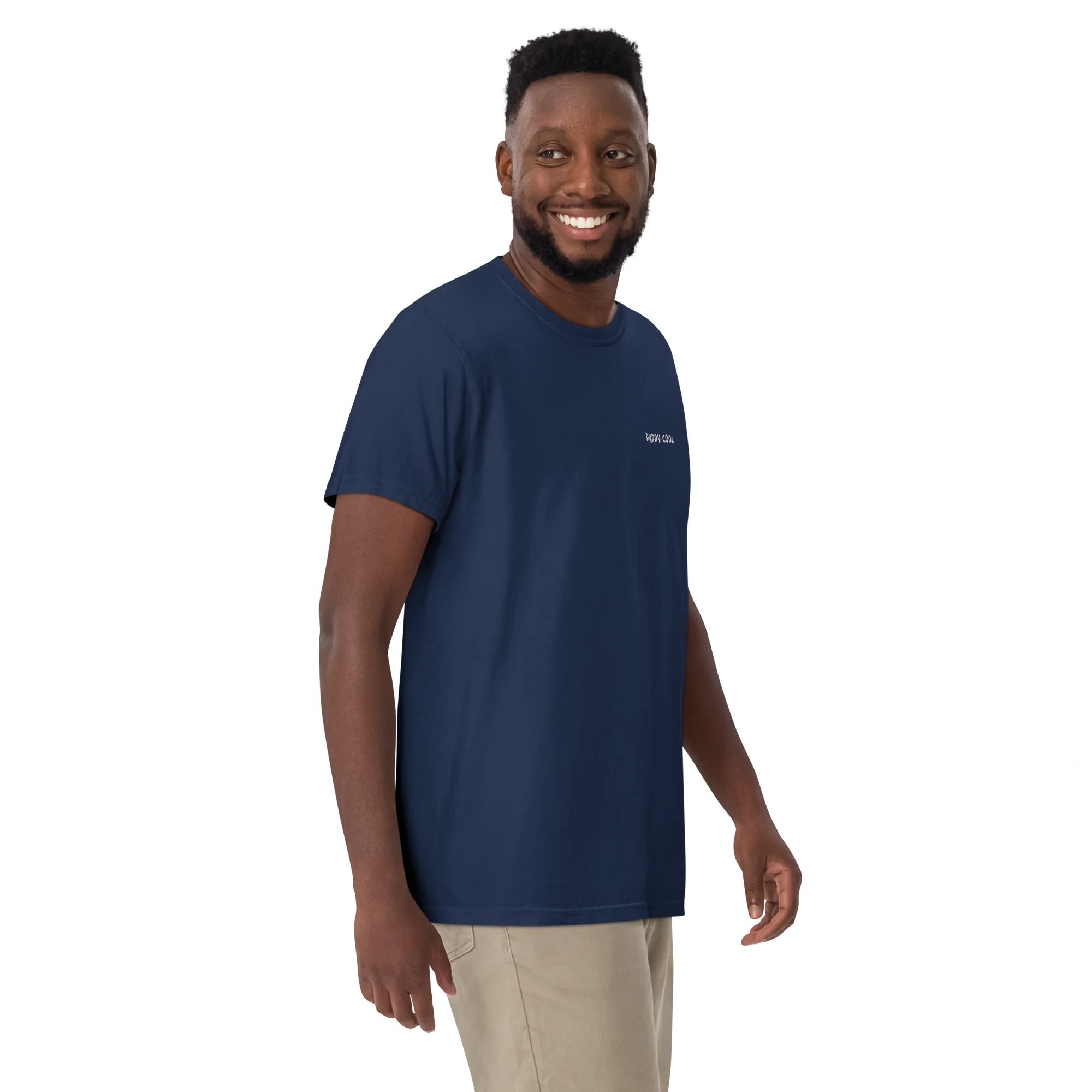 Daddy Cool Father Embroidered Classic T-Shirt - Image 8