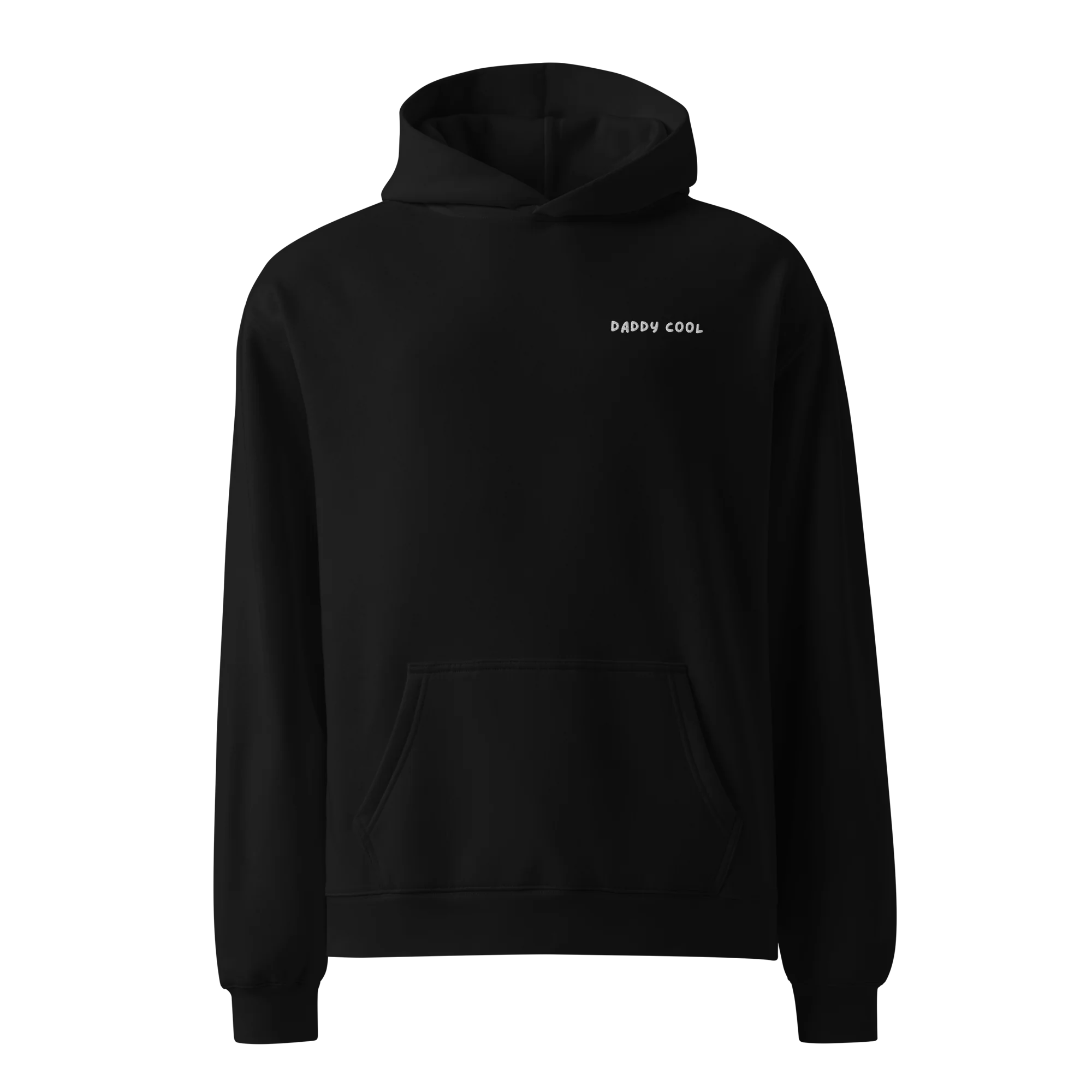 Daddy Cool Father Embroidered Premium Oversized Hoodie - Image 10