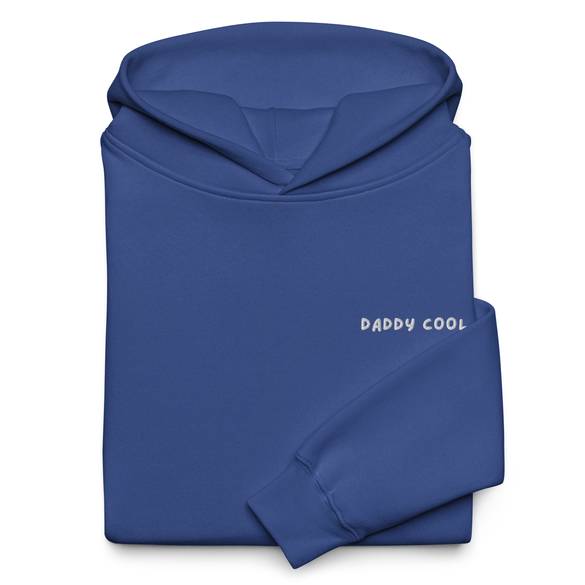 Daddy Cool Father Embroidered Premium Oversized Hoodie - Image 3
