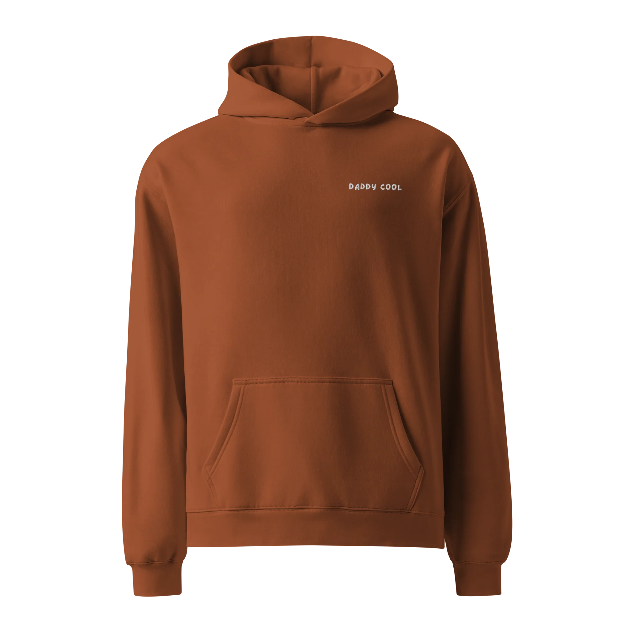 Daddy Cool Father Embroidered Premium Oversized Hoodie - Image 5