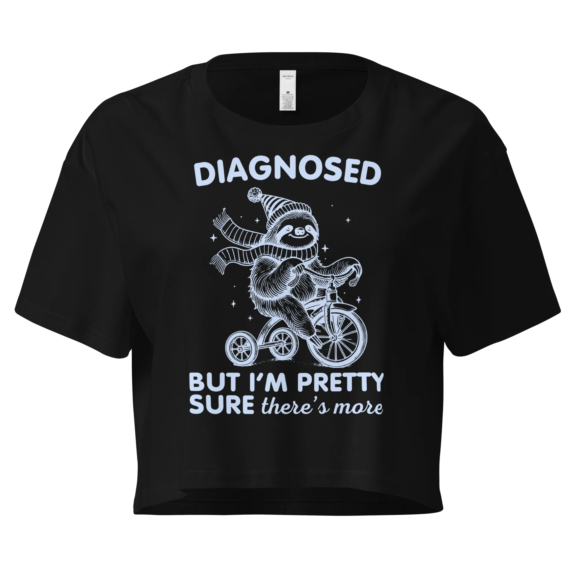 Diagnosed But There’s More Crop Tee - Image 6