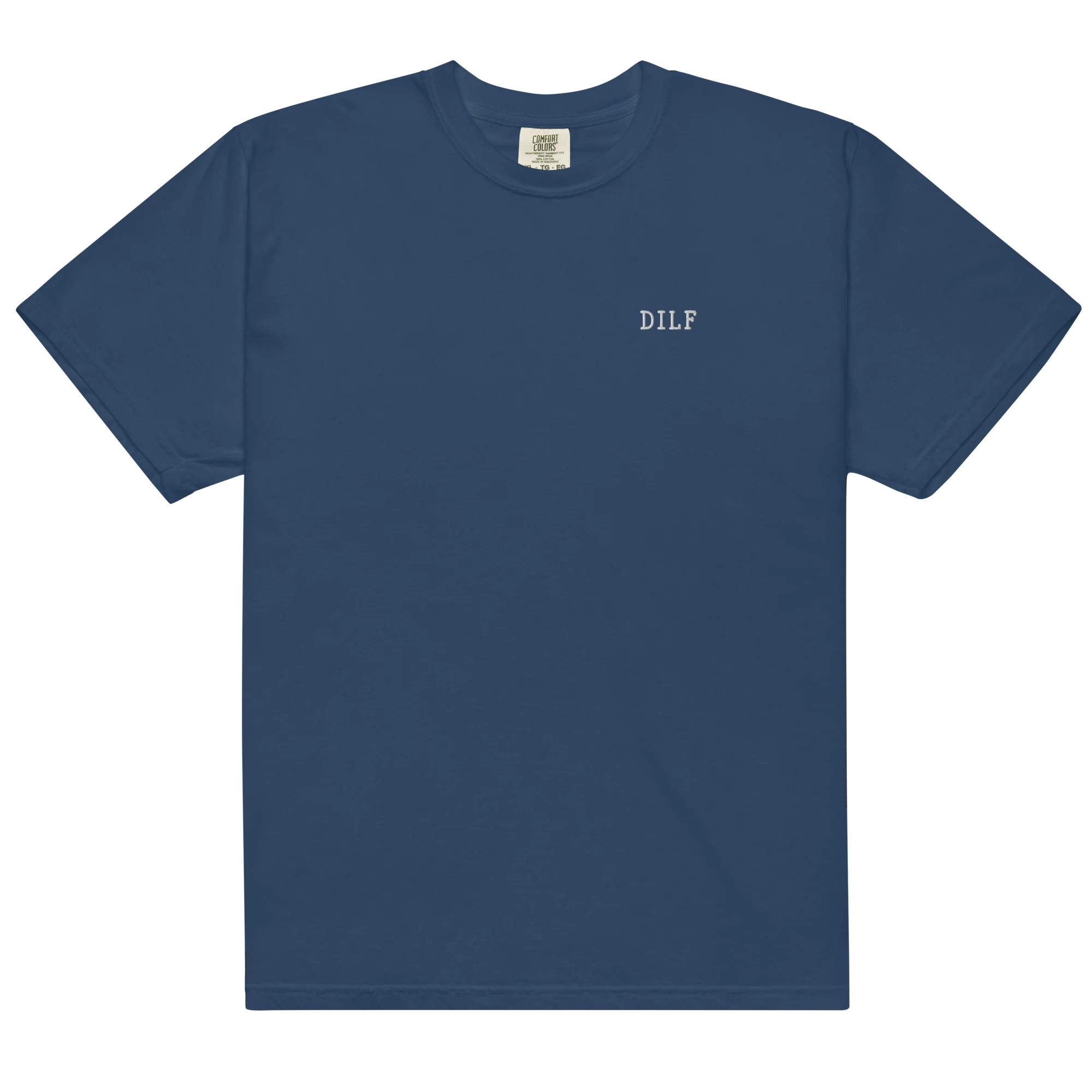 DILF Embroidered Classic T-Shirt - Image 3