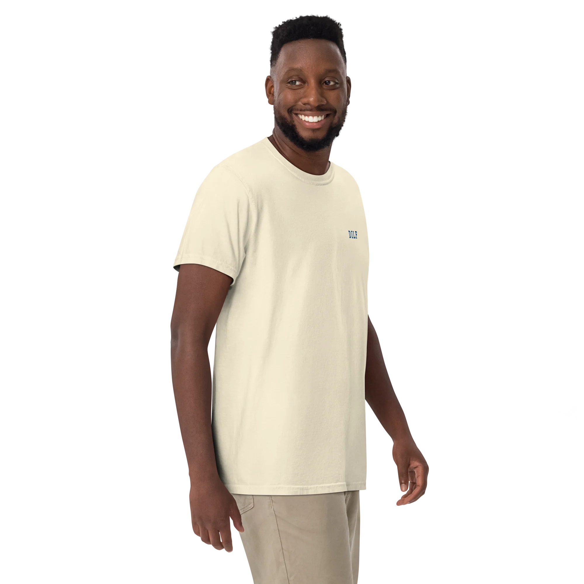DILF Embroidered Classic T-Shirt - Image 6