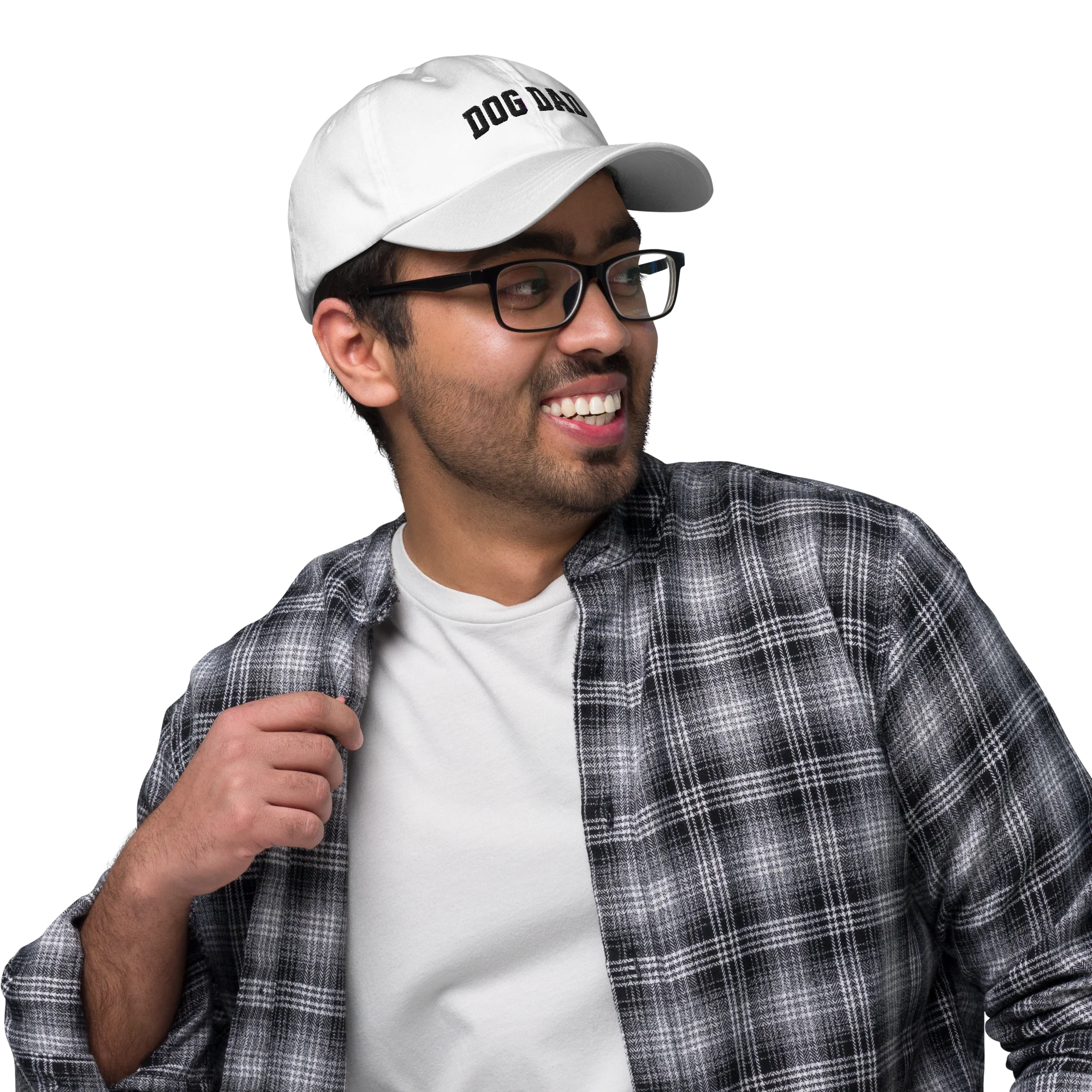Dog Dad Varsity Embroidered Cap - Image 7