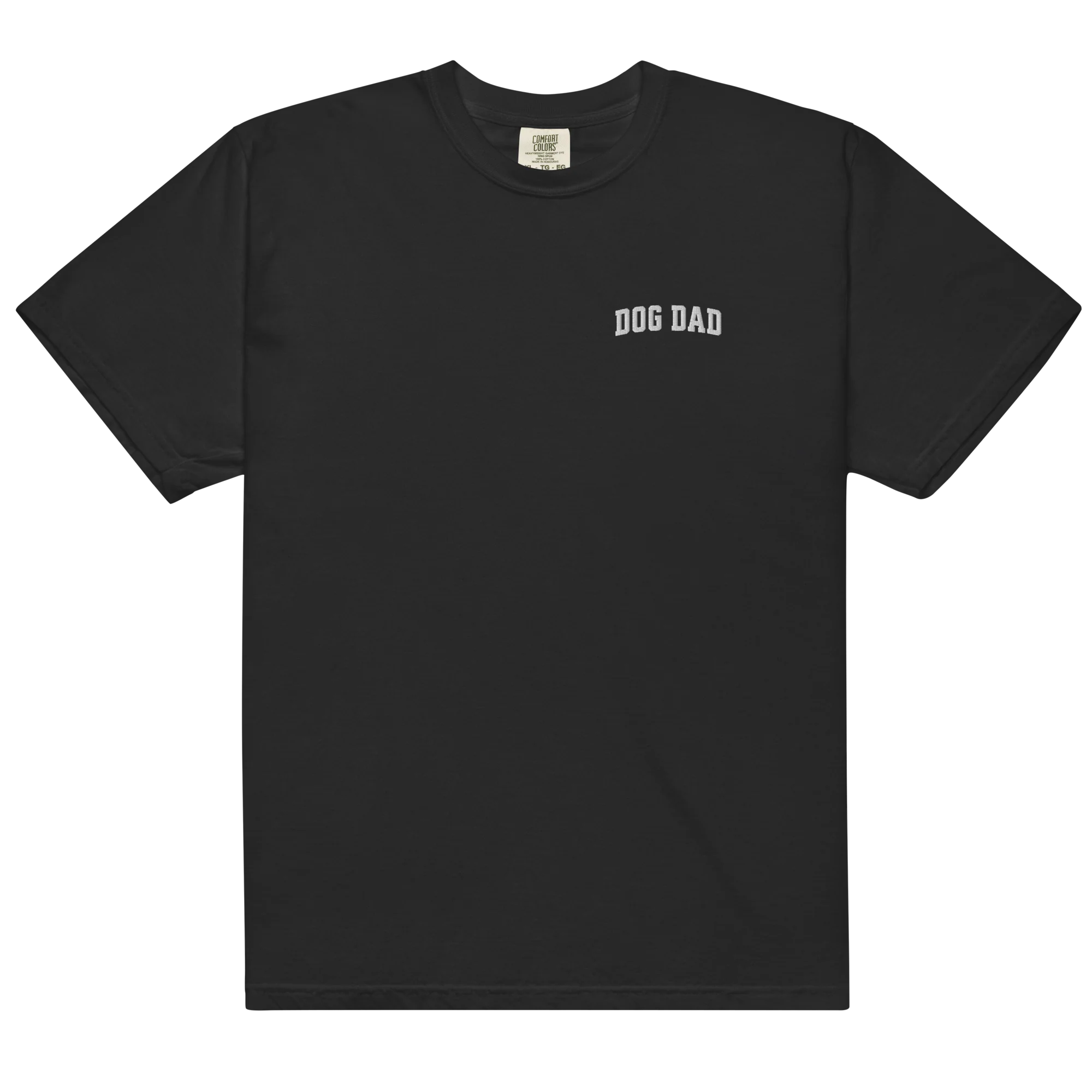 Dog Dad Varsity Embroidered Classic T-Shirt - Image 4