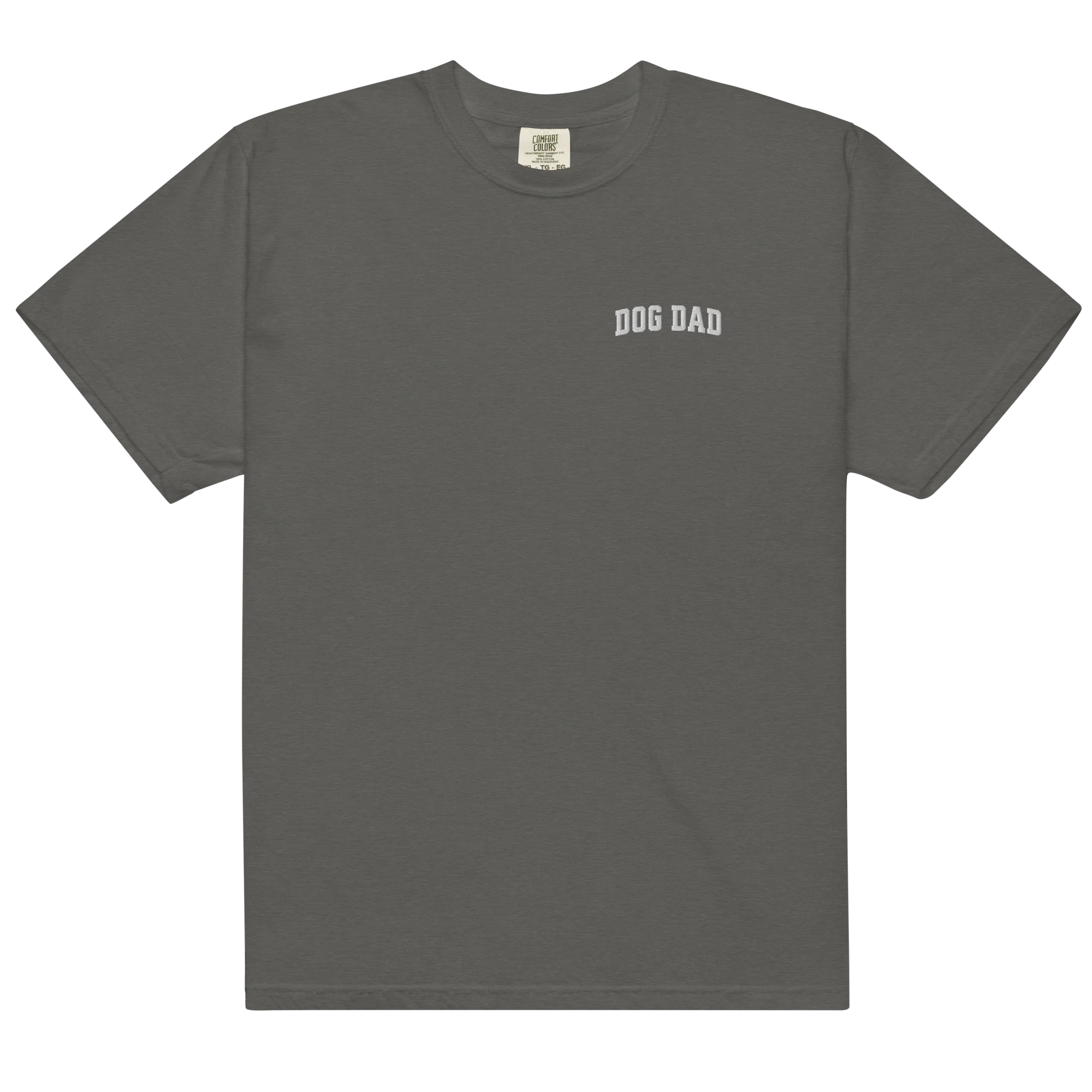 Dog Dad Varsity Embroidered Classic T-Shirt - Image 5