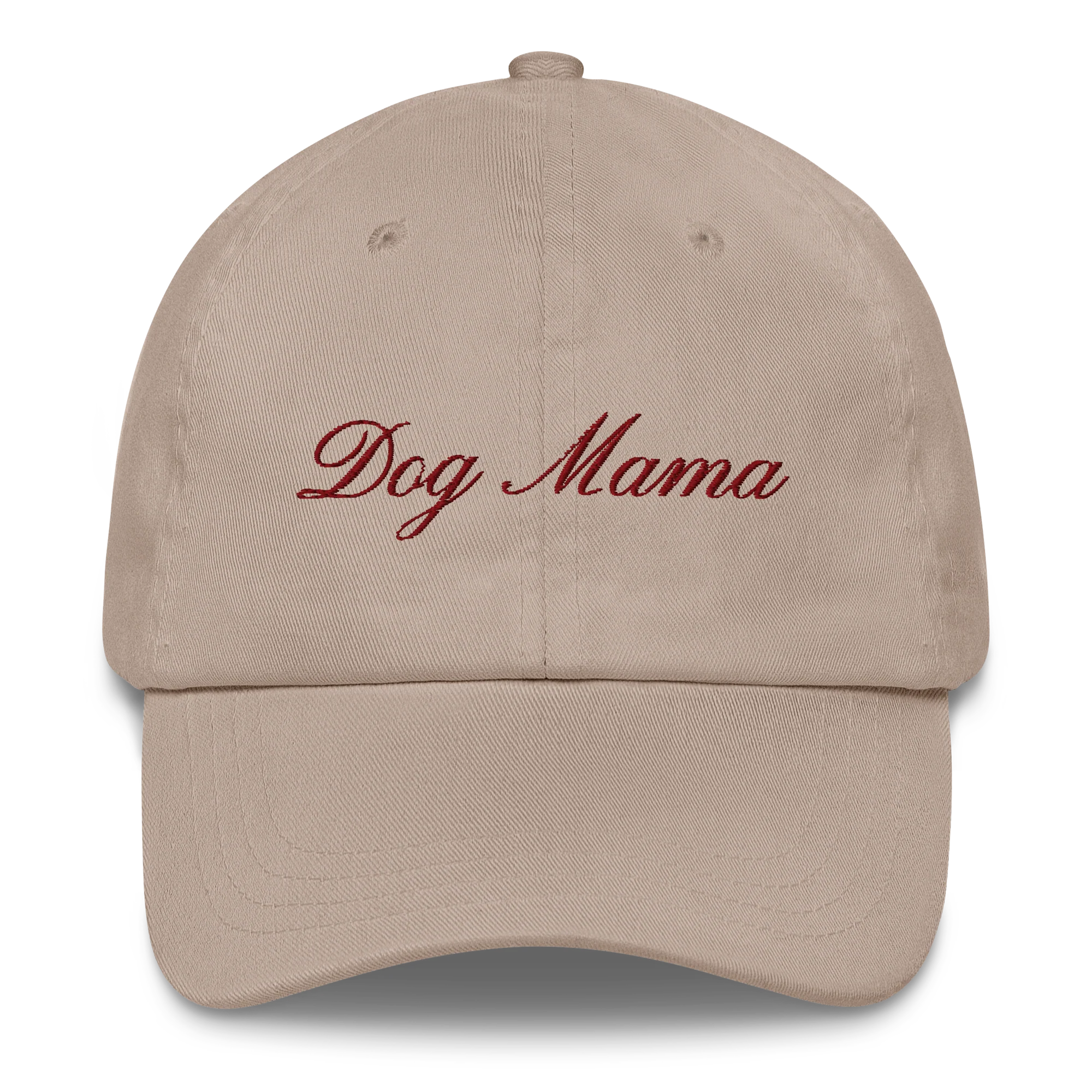 Dog Mama Cursive Embroidered Cap - Image 4